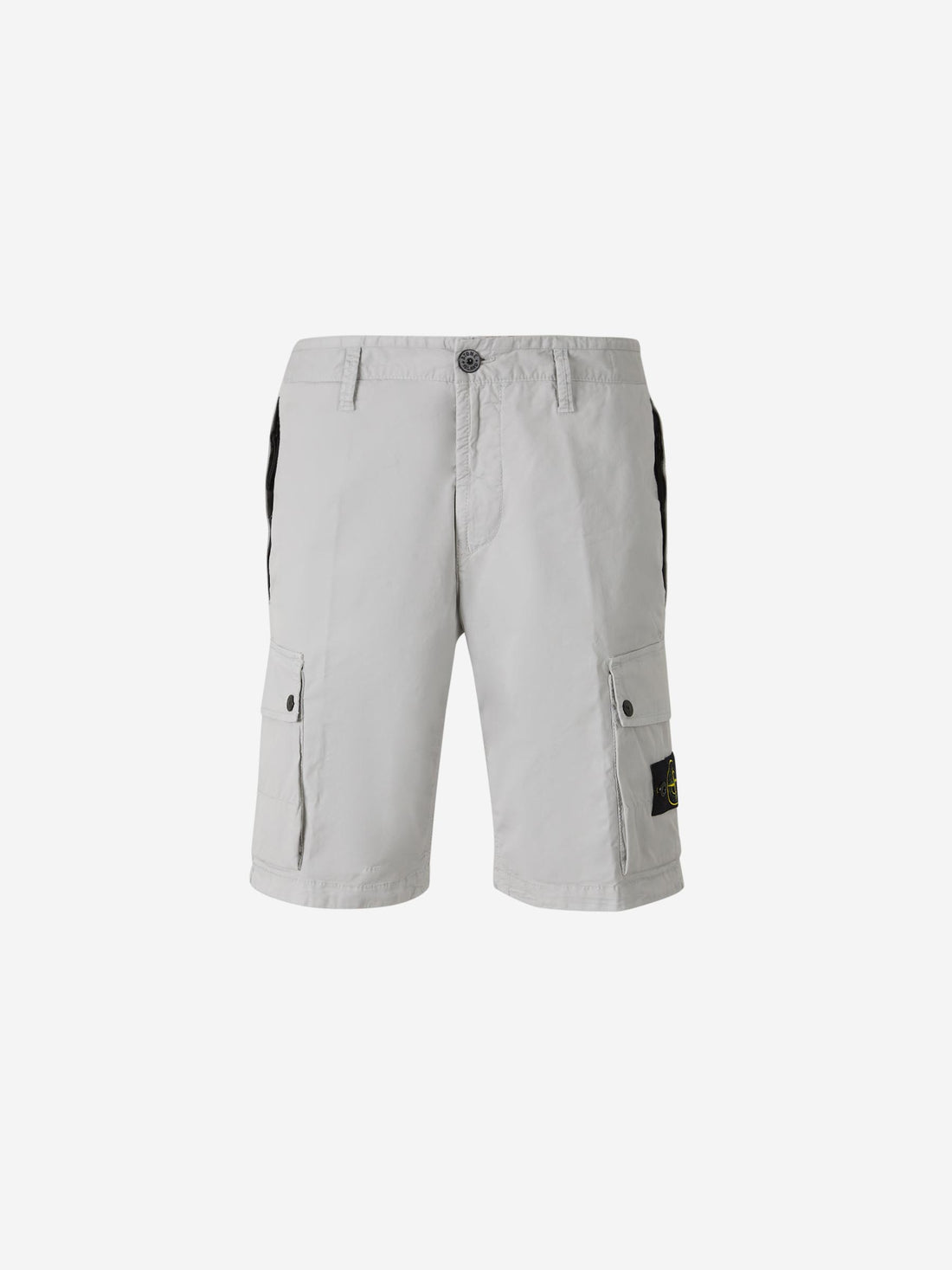 Stone Island Hombre Barcelona Bermuda Cargo Sarga color Gris Claro sku 523-001148 02 - Foto 1