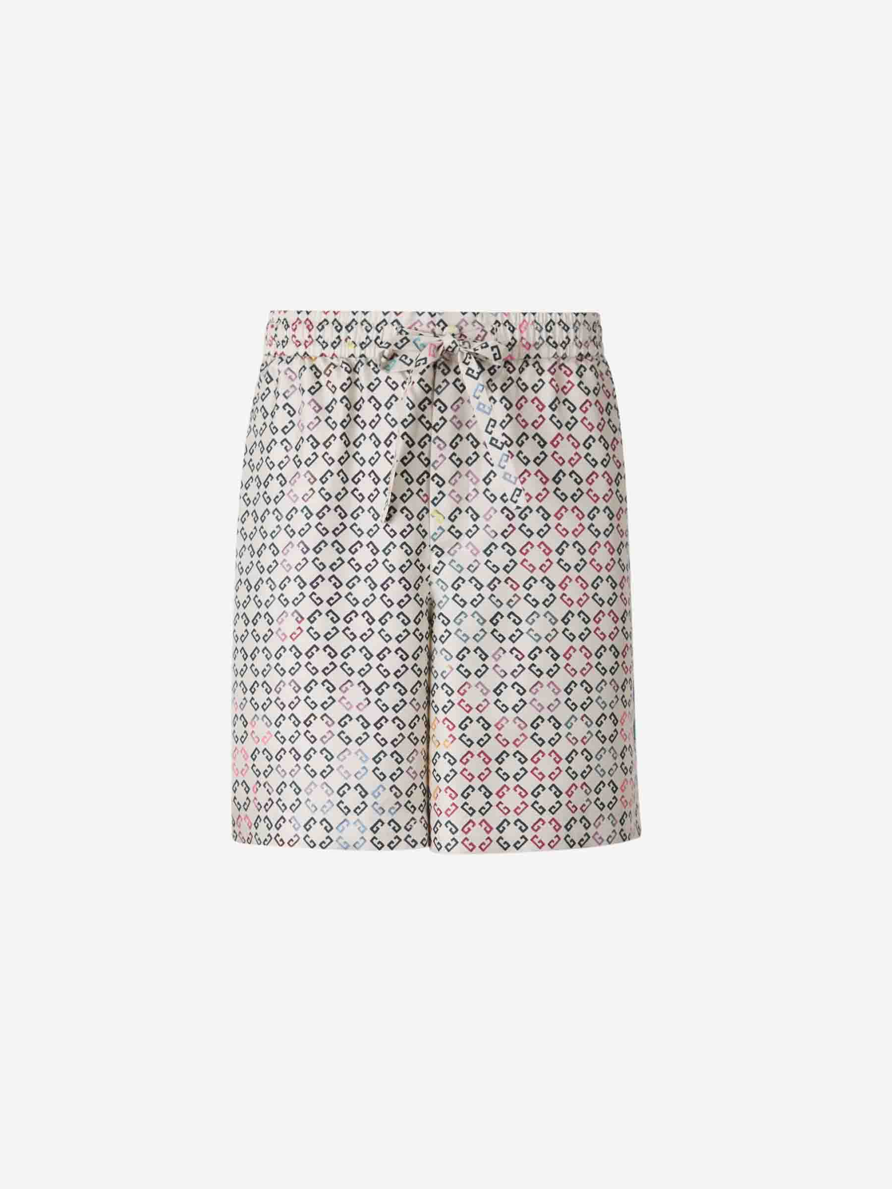 Outlet online Givenchy Hombre Bermudas Logo Seda color Multicolor sku 523-001159 01 - Foto 1