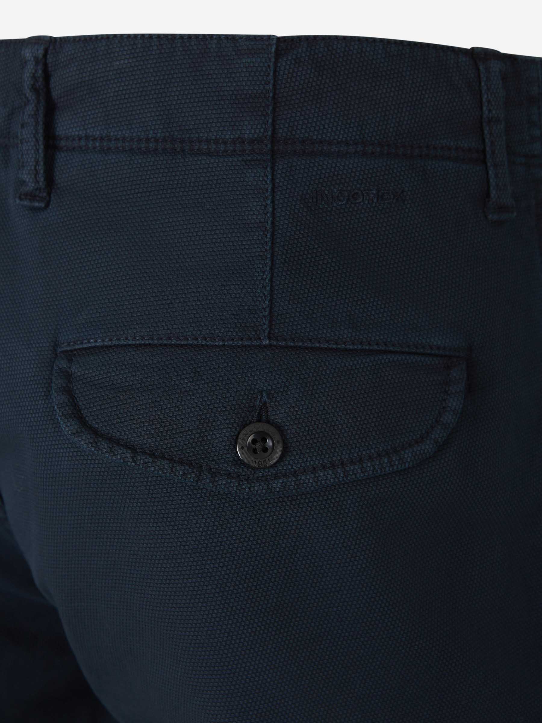 Outlet online Incotex Slacks Hombre Bermudas Cargo Algodón color Azul Noche sku 523-001173 01 - Foto 5