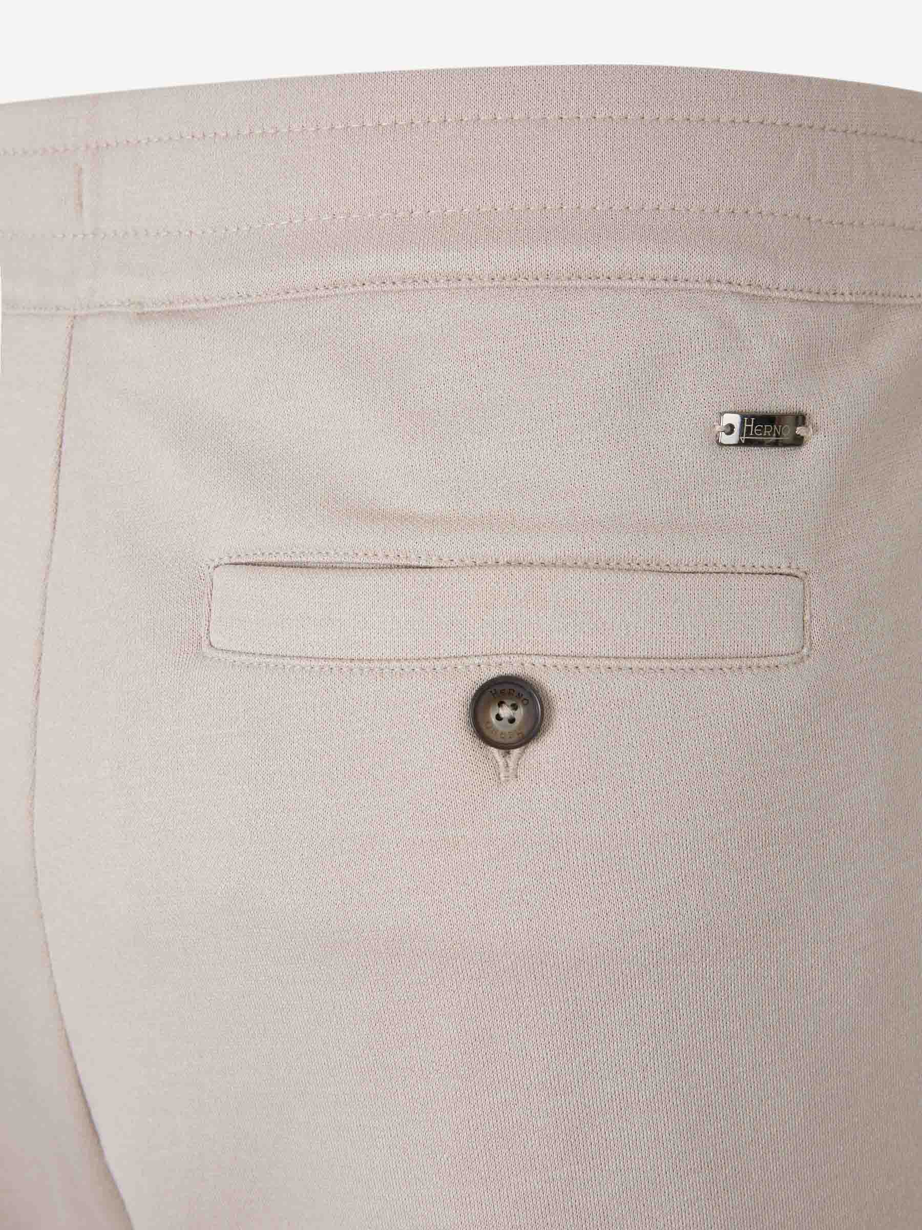 Herno Hombre Barcelona Bermudas Punto Algodón color Beige sku 523-001240 02 - Foto 4