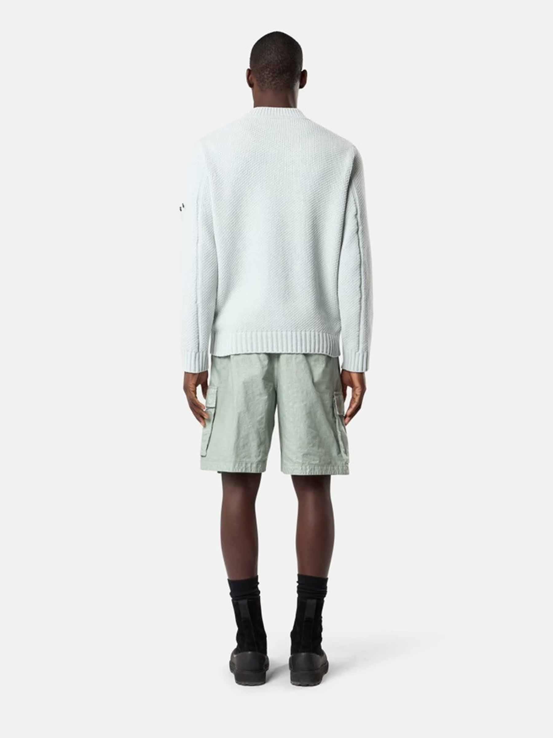 Outlet online Stone Island Hombre Bermudas Cargo Algodón color Verde sku 523-001262 02 - Foto 3