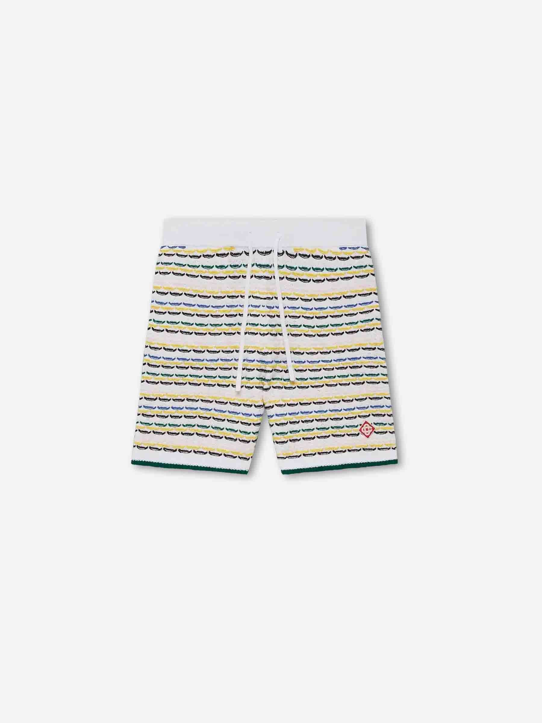Outlet online Casablanca Hombre Bermudas Tuck Stitch color Multicolor sku 523-001280 01 - Foto 1