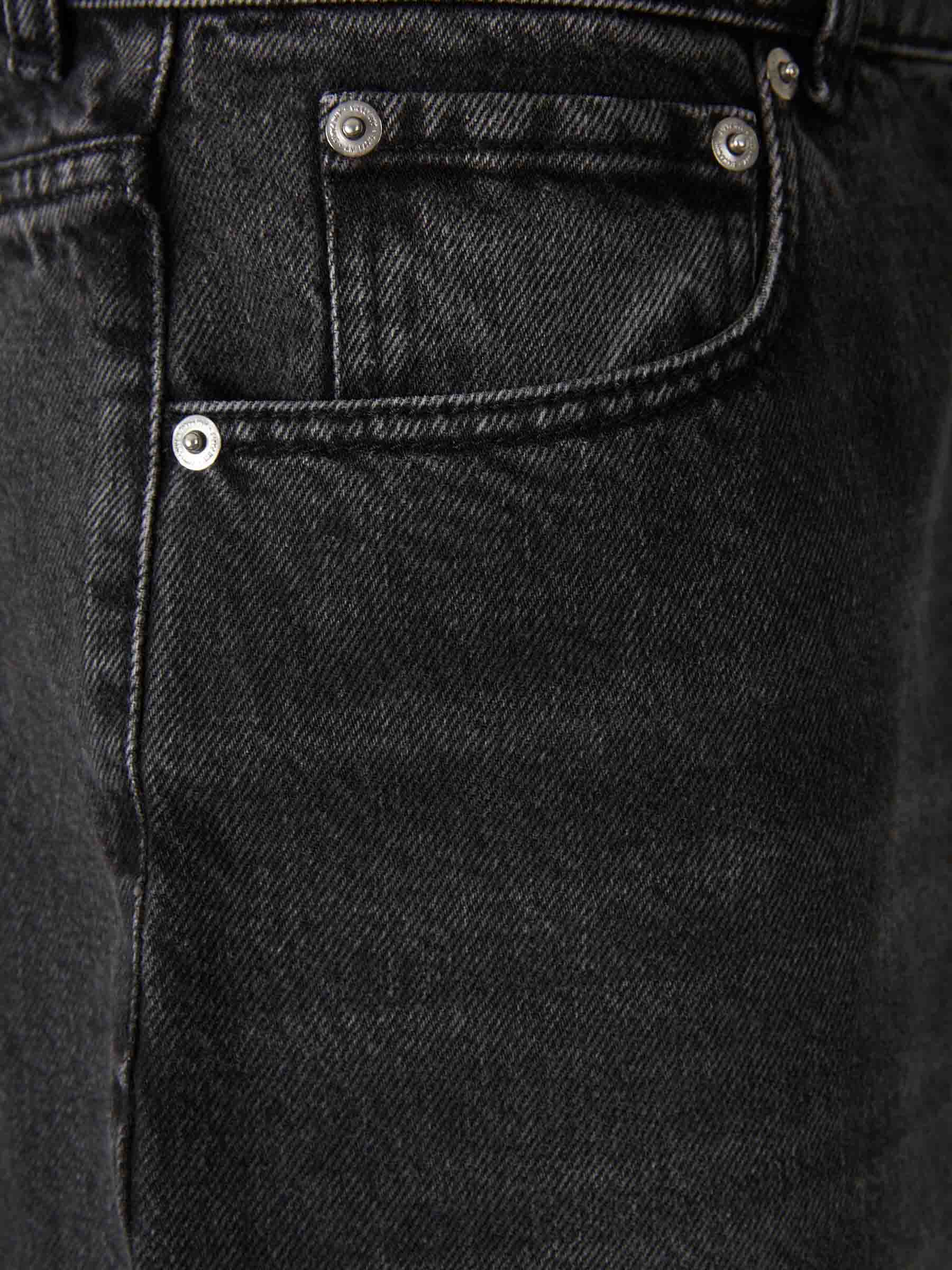 Ami Paris Hombre Barcelona Bermudas Denim Algodón color Negro sku 523-001298 01 - Foto 3