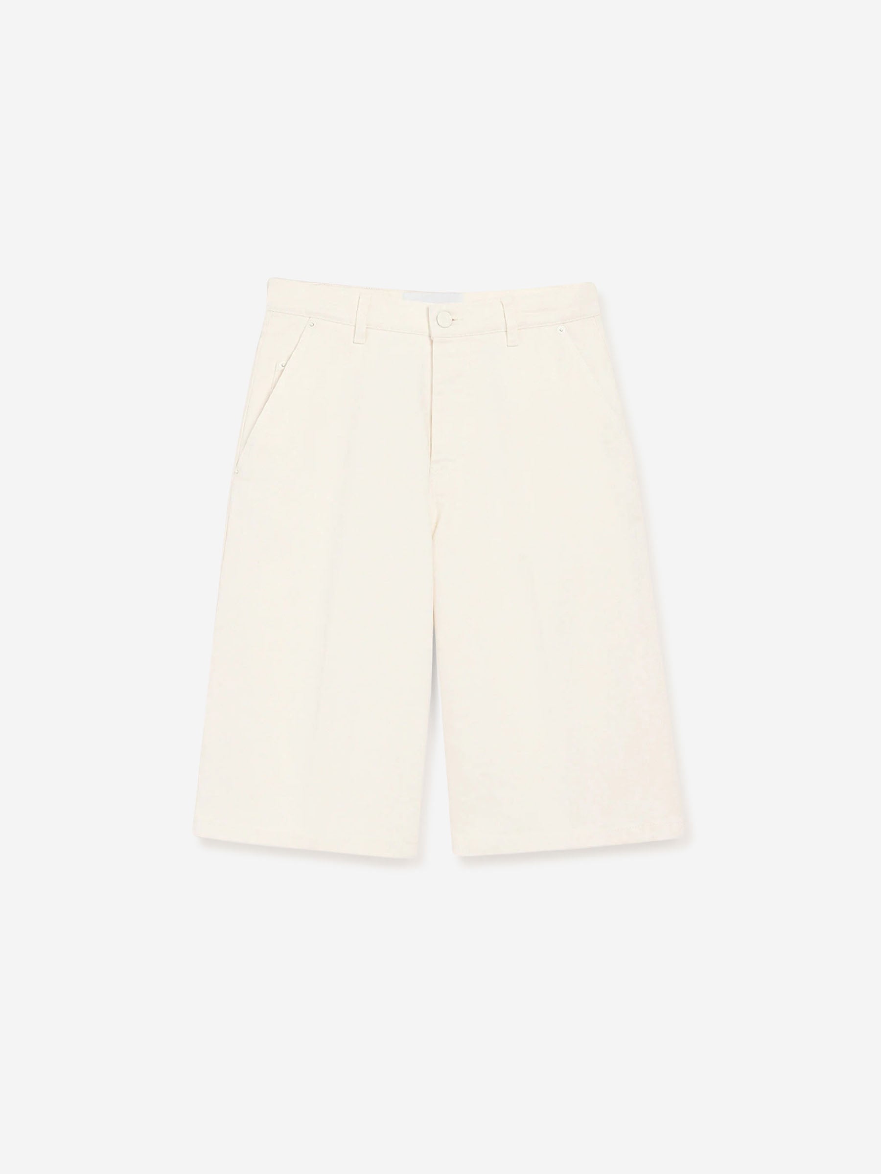 Outlet online Ami Paris Hombre Bermudas Anchas color Crema sku 523-001299 01 - Foto 1