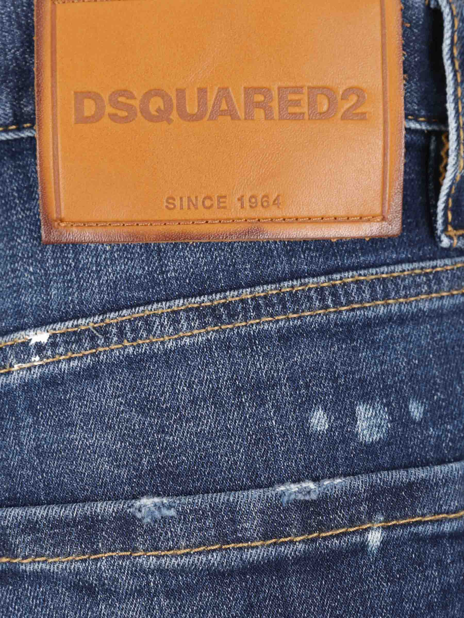 Outlet online Dsquared2 Hombre Bermudas Slim Denim color Azul Denim sku 523-001326 01 - Foto 3