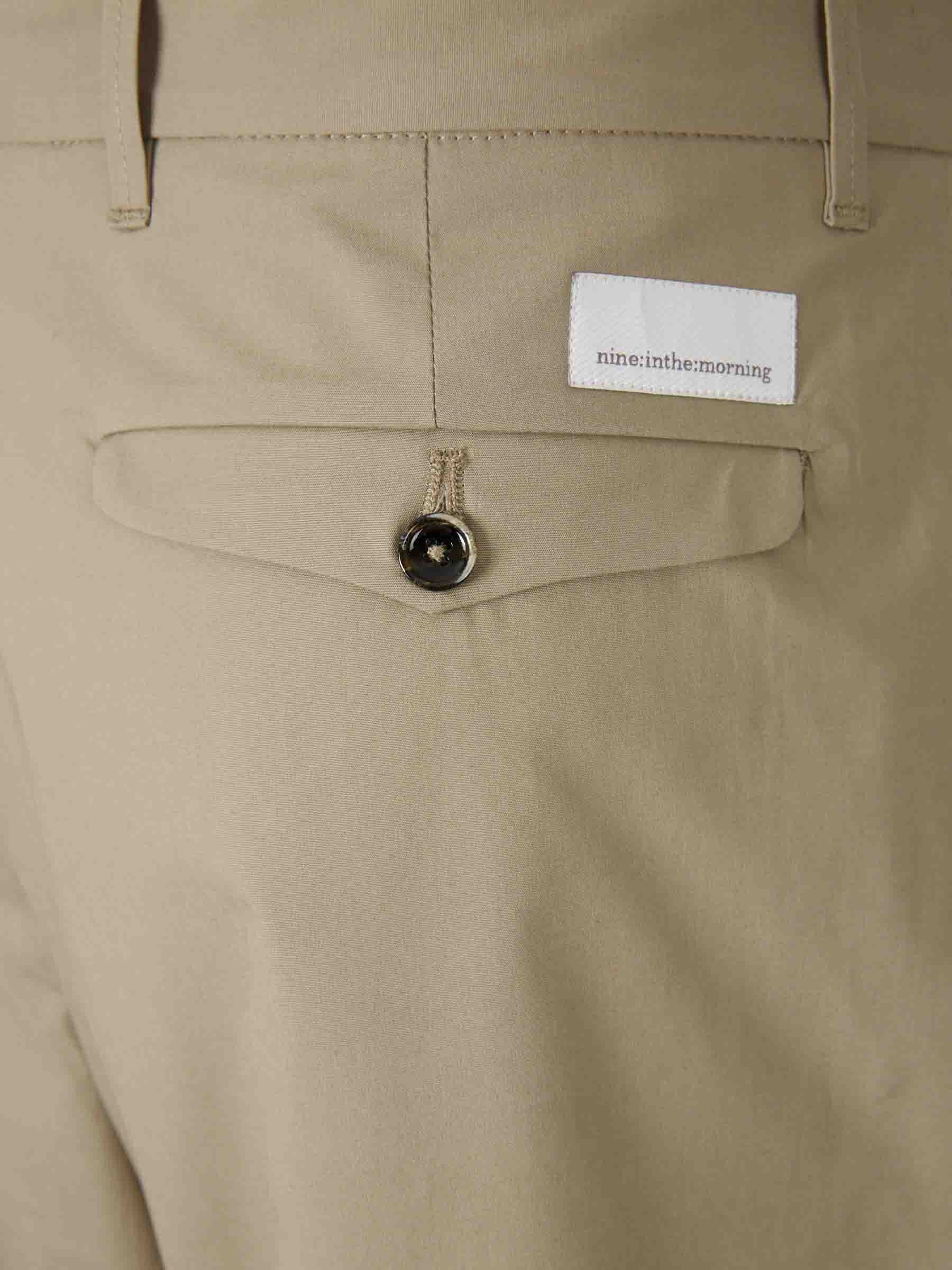Nine in the morning Hombre Barcelona Bermudas Anchas Algodón color Camel sku 523-001349 01 - Foto 4