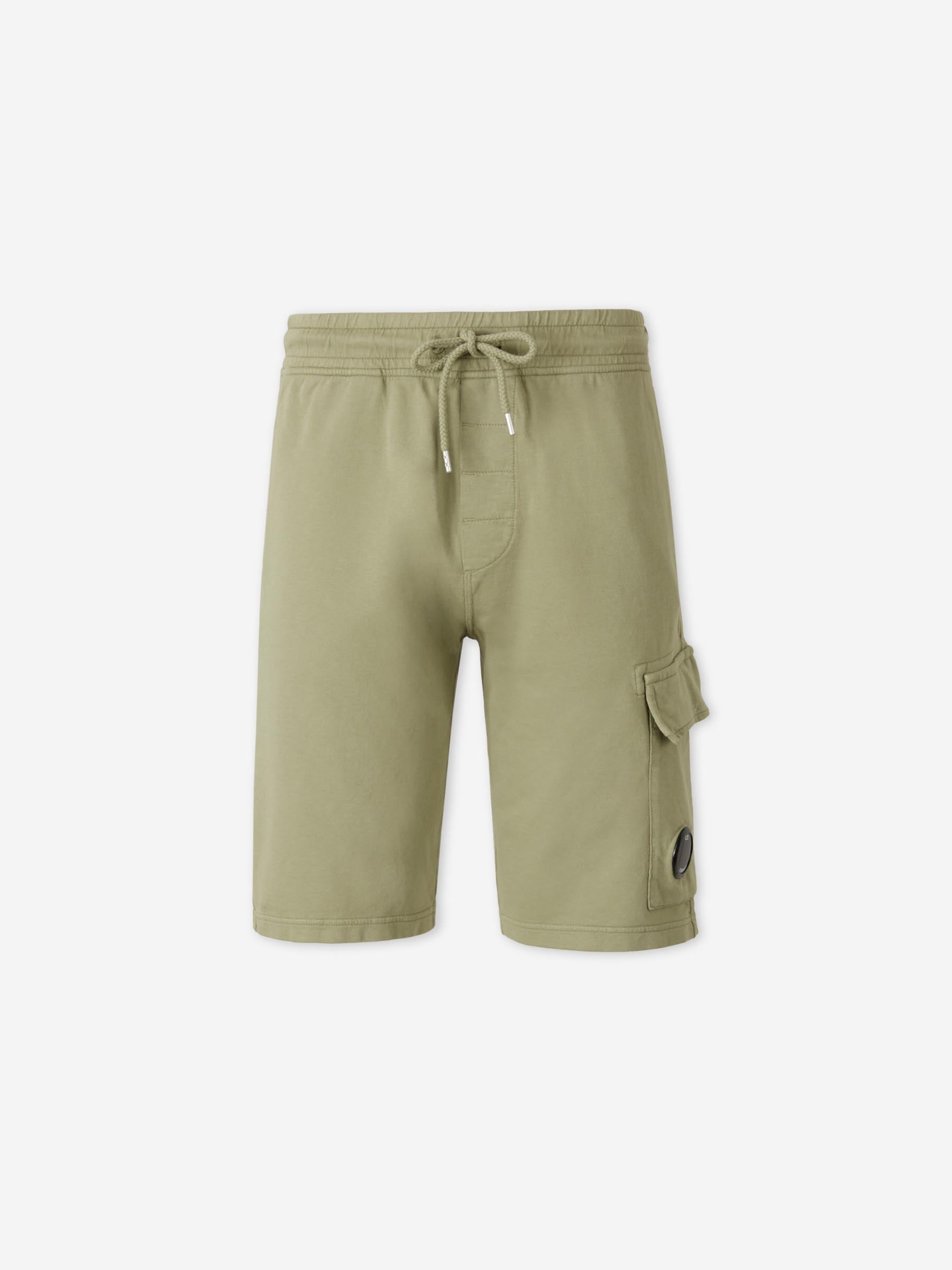 C.P. Company Hombre Barcelona Bermudas Felpa Algodón color Verde sku 523-001351 01 - Foto 1