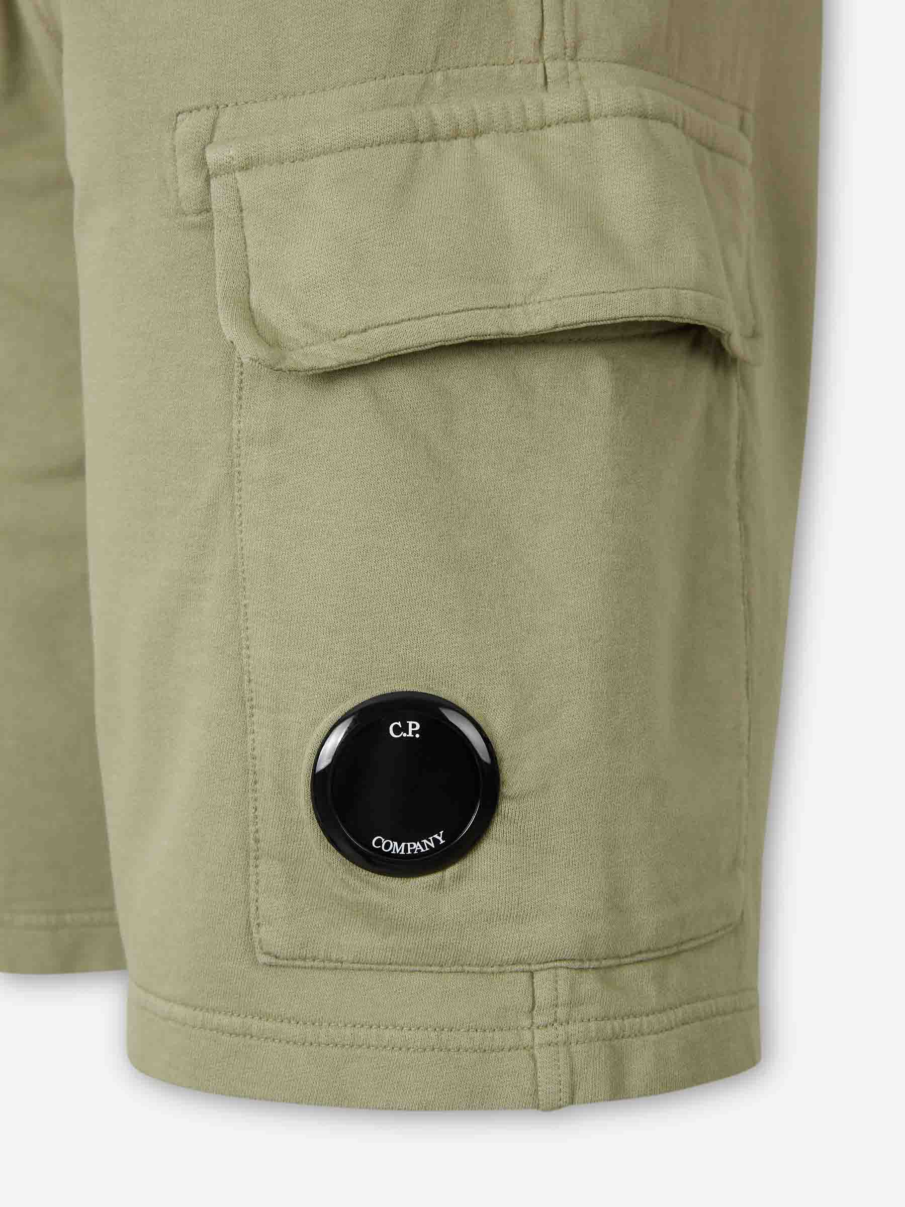 C.P. Company Hombre Barcelona Bermudas Felpa Algodón color Verde sku 523-001351 01 - Foto 5