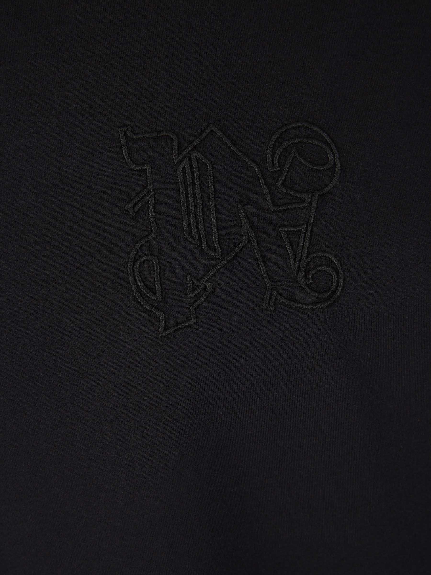 Outlet online Palm Angels Hombre Camiseta Monograma Slim color Negro sku 553-003595 01 - Foto 4