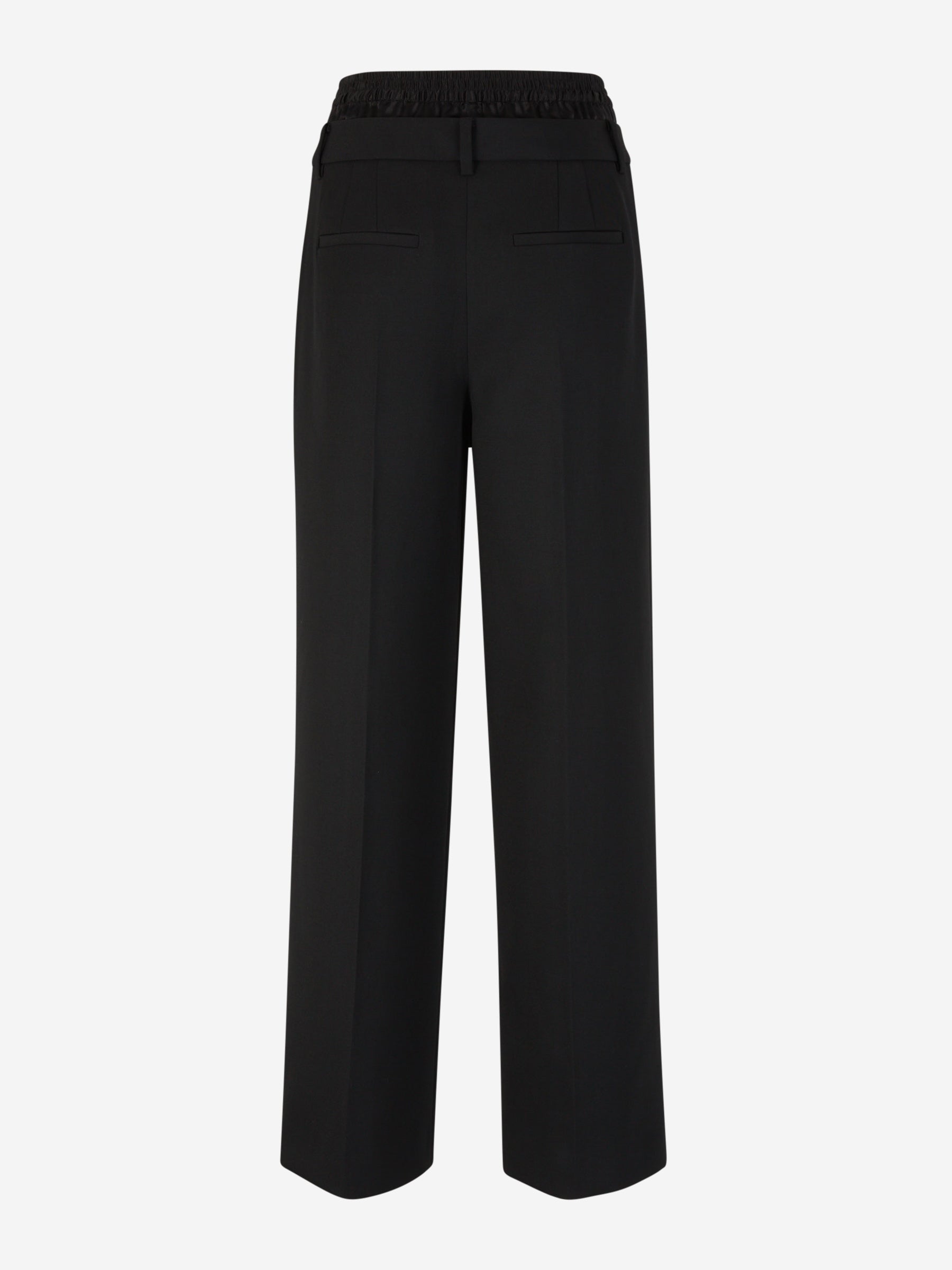 Outlet online Alexander Wang Mujer Pantalones Formales Lana color Negro sku 761-003386 01 - Foto 3