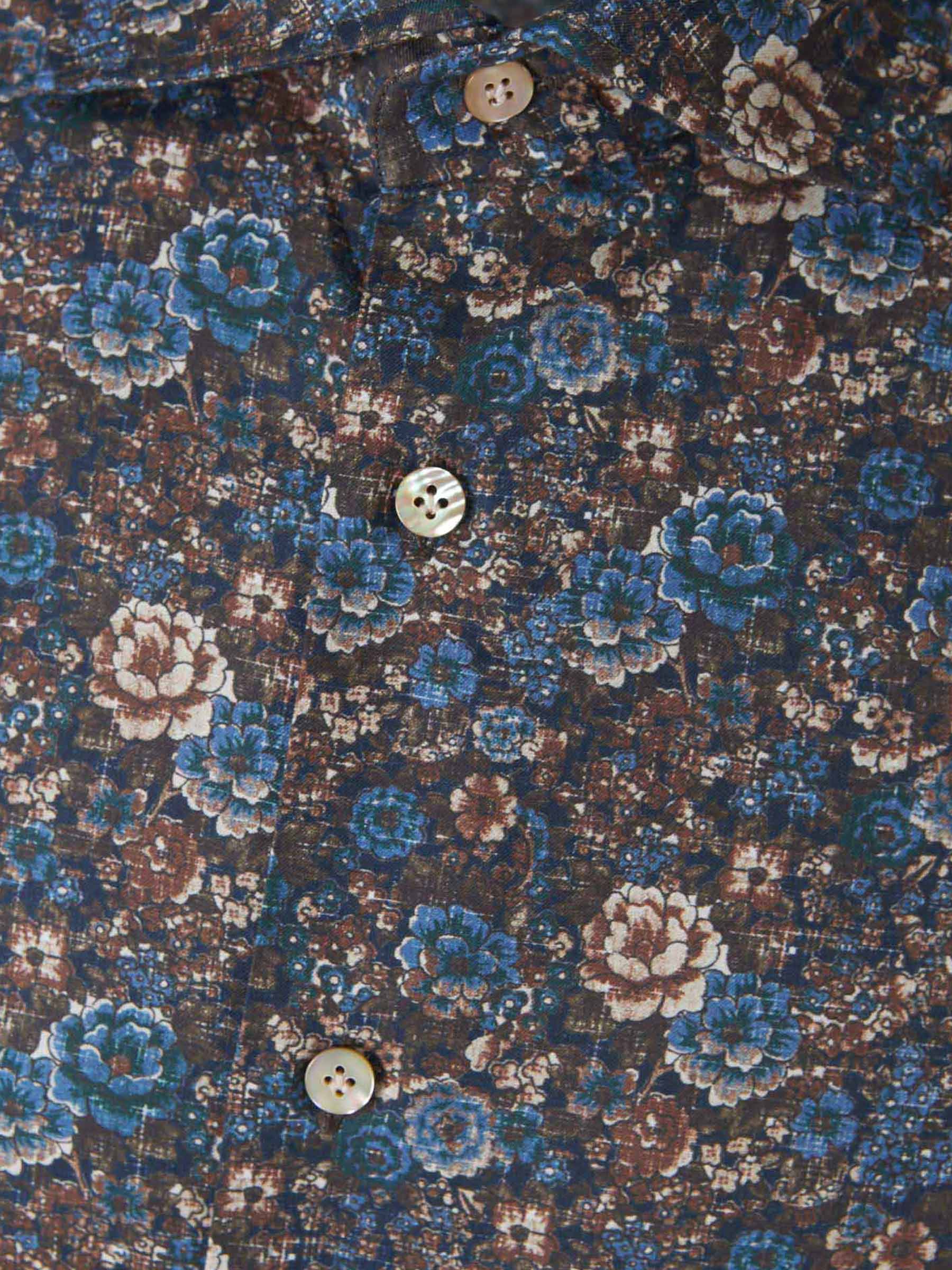 Santa Eulalia Hombre Barcelona Floral Print Shirt color Default Title sku 531-005078 01 - Foto 3