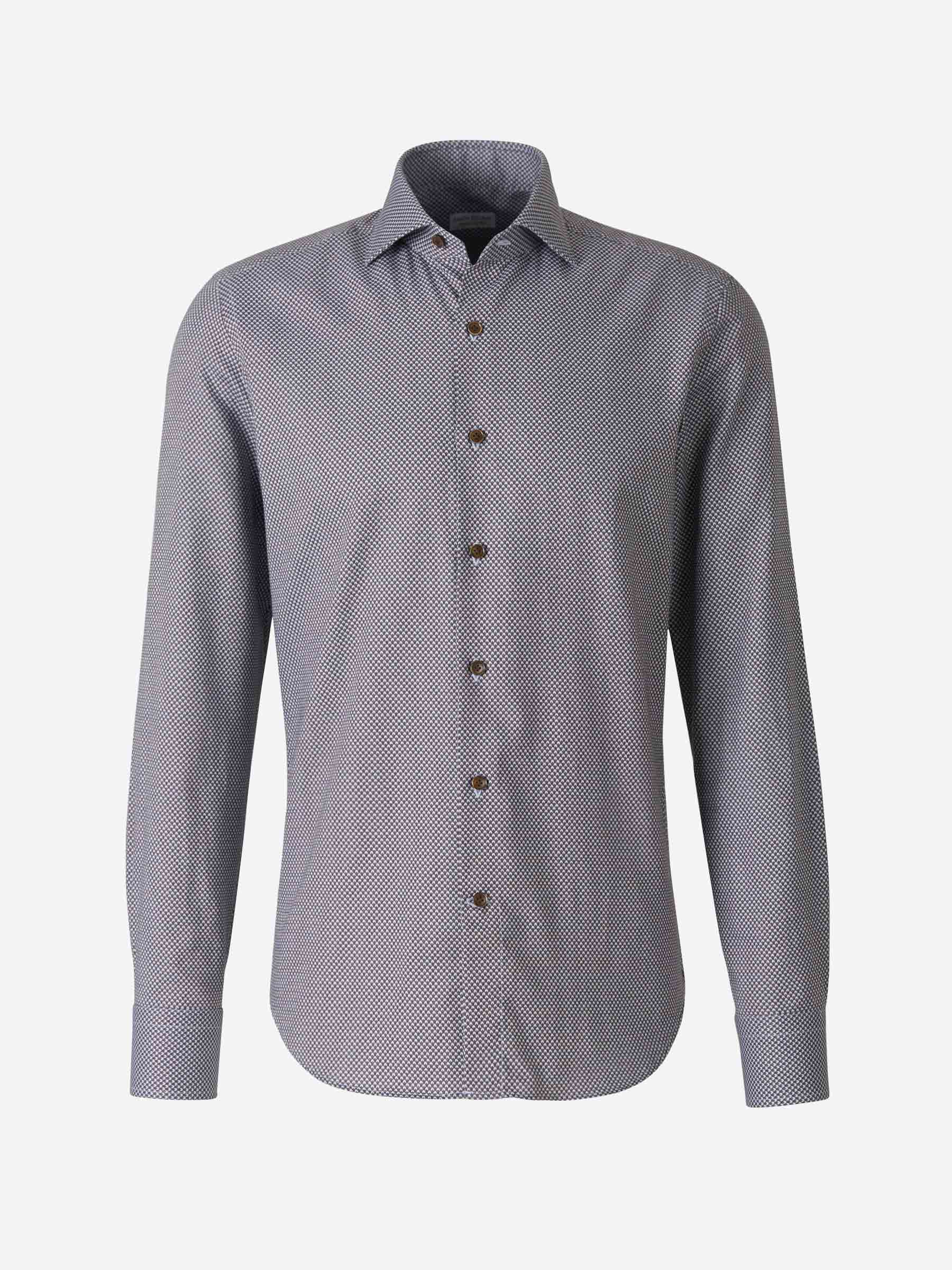 Outlet online Santa Eulalia Hombre Camisa Motivo Geométrico color Azul Cielo sku 531-005406 02 - Foto 1