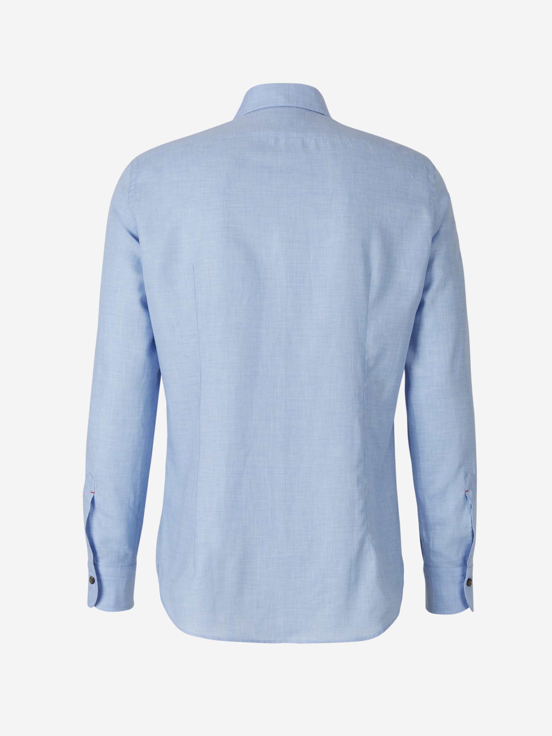 Outlet online Santa Eulalia Hombre Camisa Algodón Lisa color Blanco sku 531-005418 01 - Foto 10