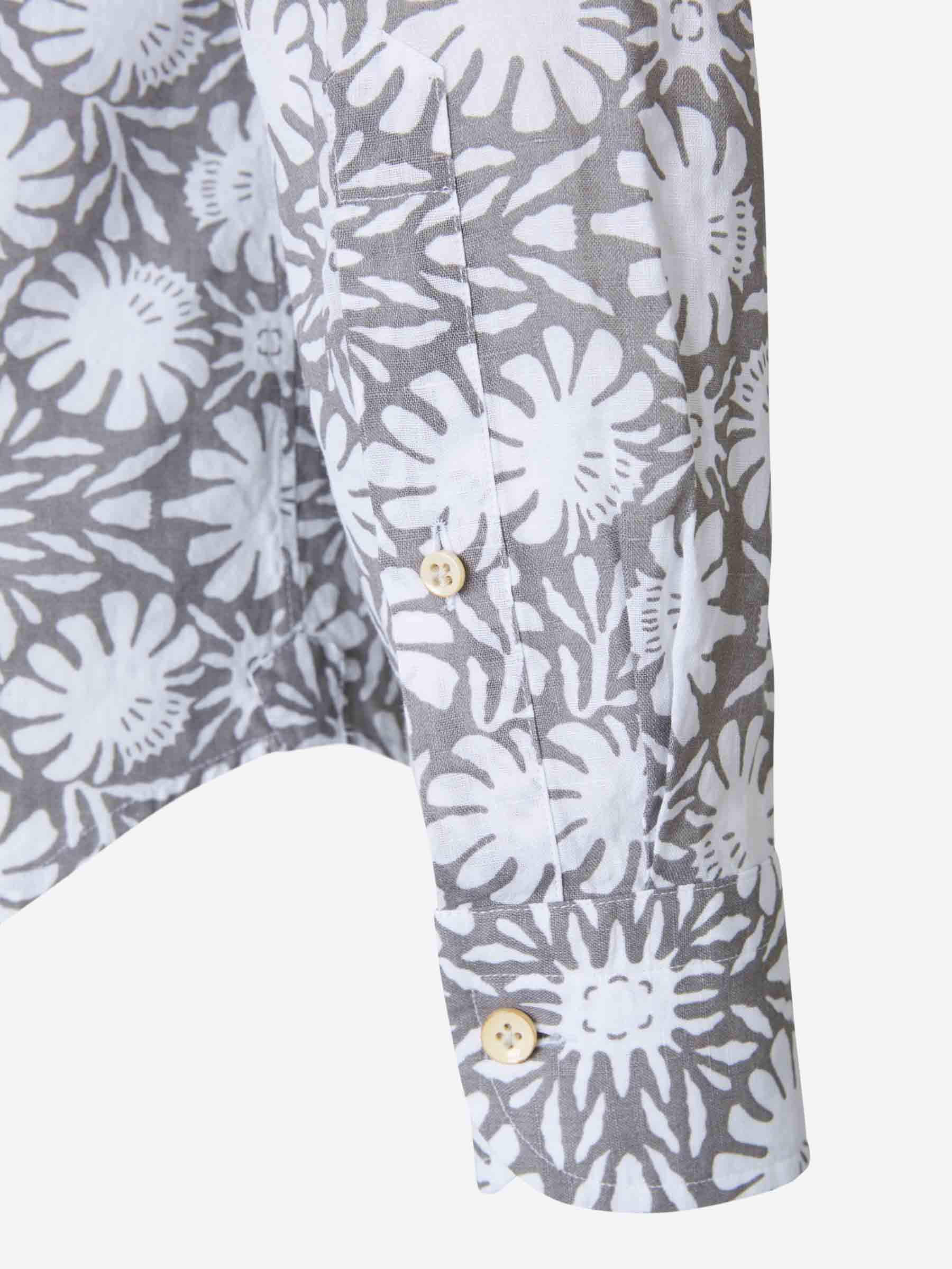 Outlet online Santa Eulalia Hombre Camisa Motivo Floral color Gris Claro sku 531-005580 01 - Foto 4