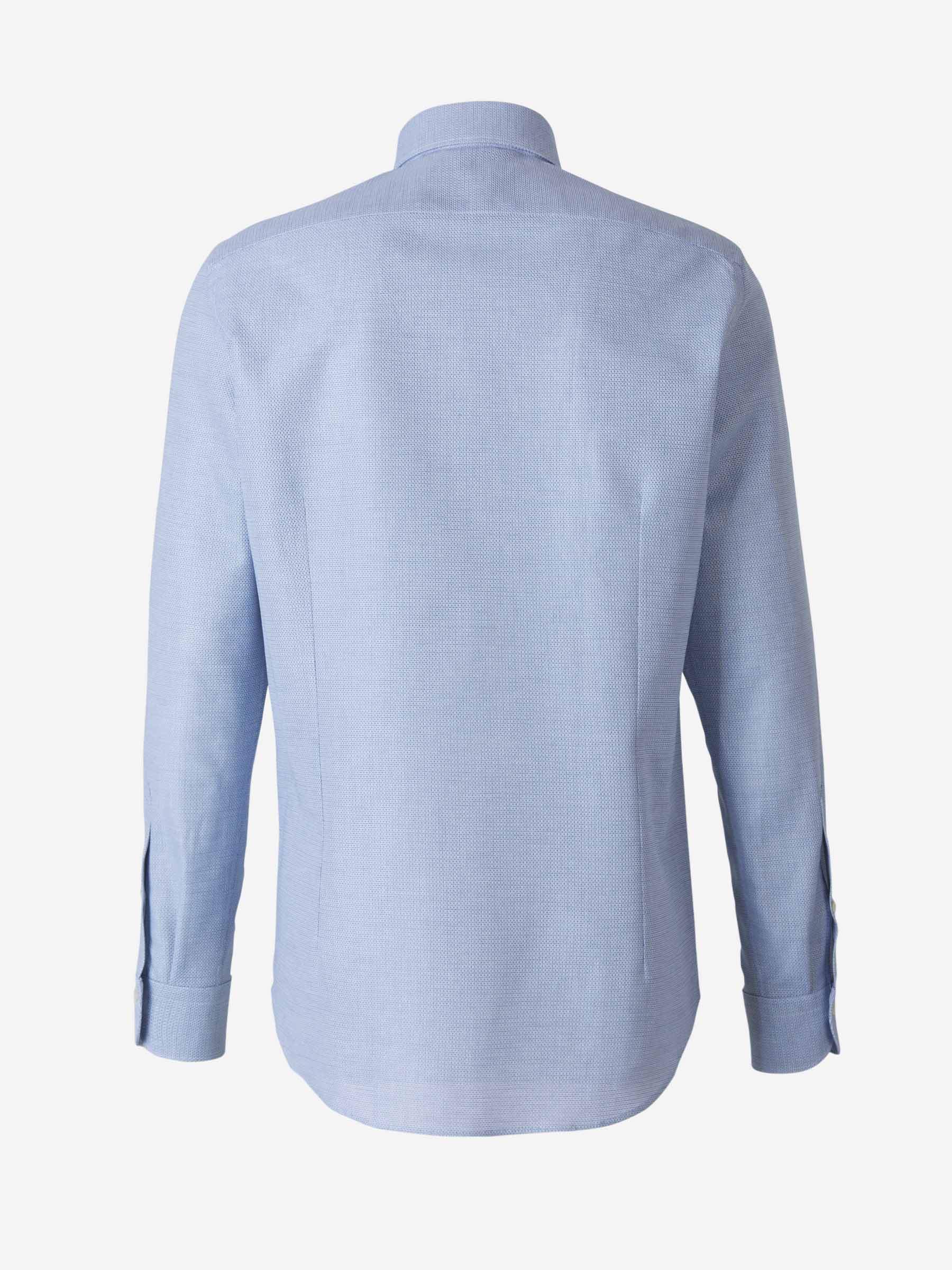 Outlet online Santa Eulalia Hombre Camisa Punto Geométrico color Azul Marino sku 531-005600 02 - Foto 6