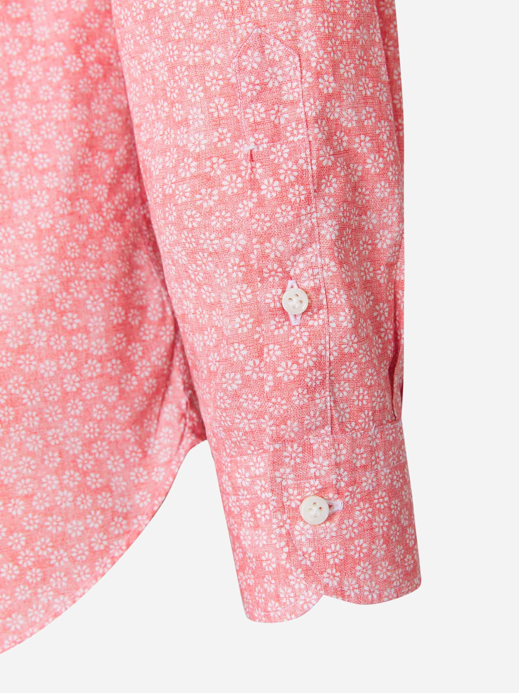 Outlet online Vincenzo di Ruggiero Hombre Camisa Floral Algodón color Azul Cielo sku 531-005616 01 - Foto 8