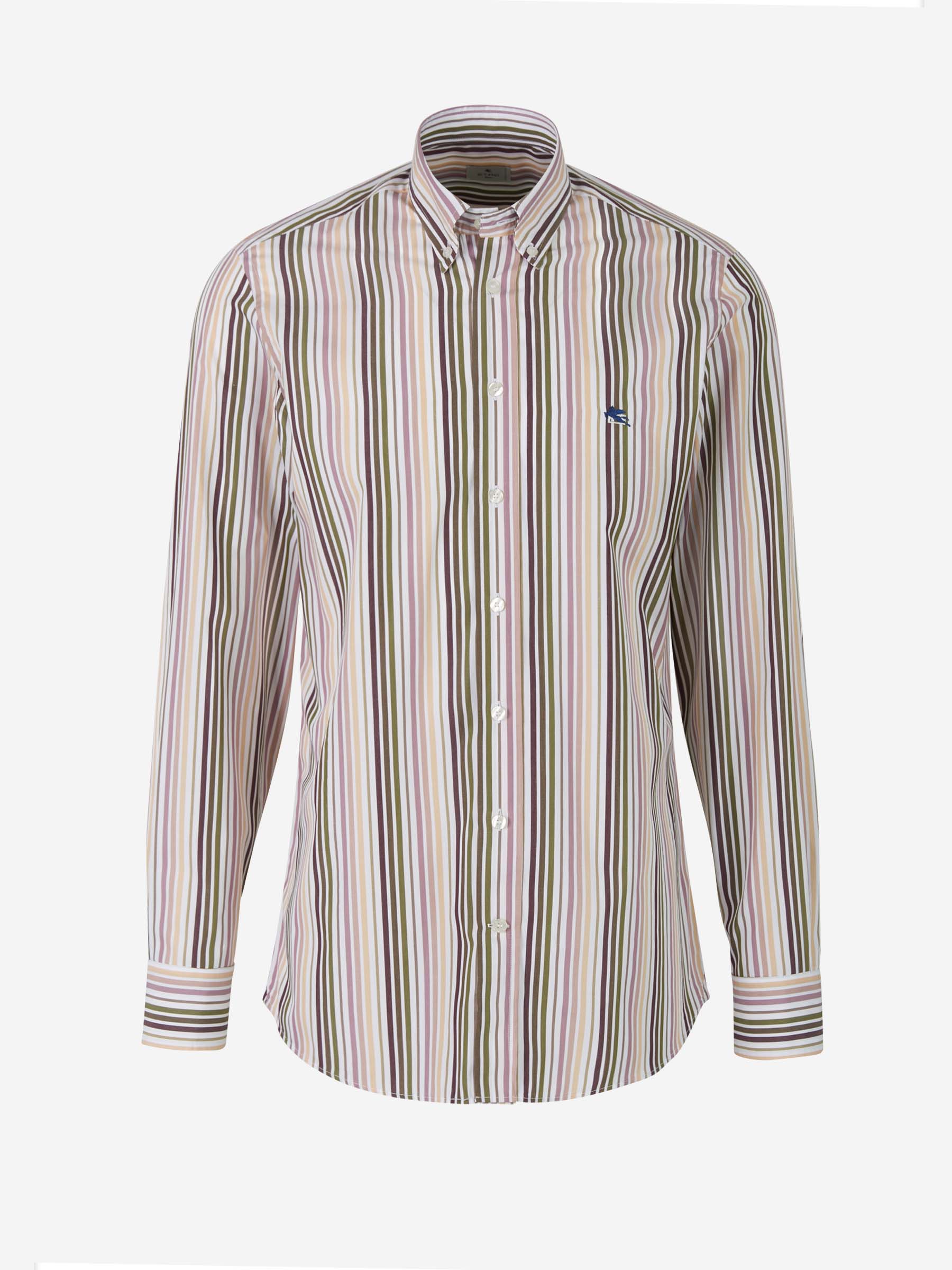 Outlet online Etro Hombre Camisa Motivo Rayas color Multicolor sku 531-005692 01 - Foto 1
