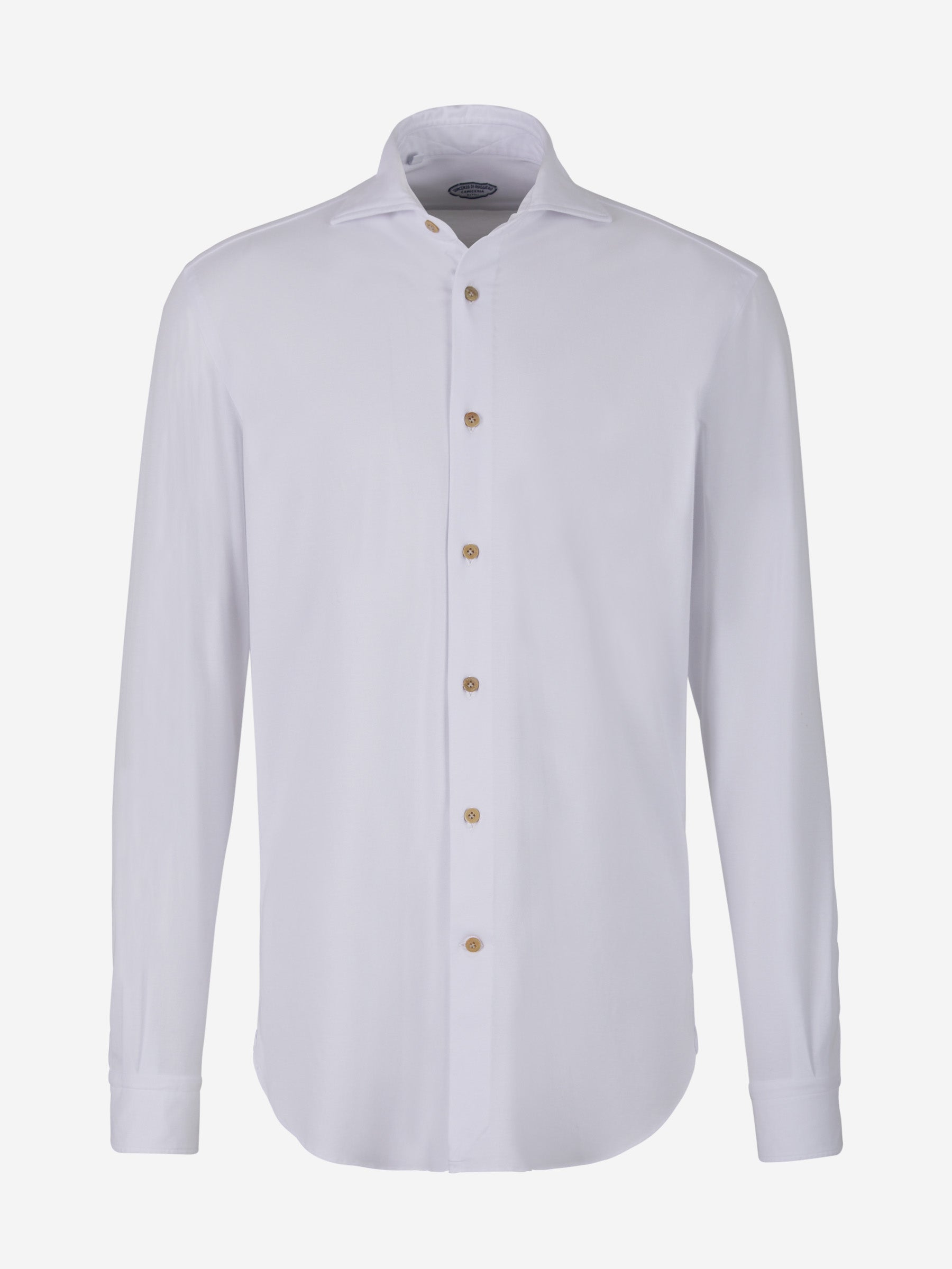 Outlet online Vincenzo di Ruggiero Hombre Camisa Punto Elástico color Blanco sku 531-005734 01 - Foto 1