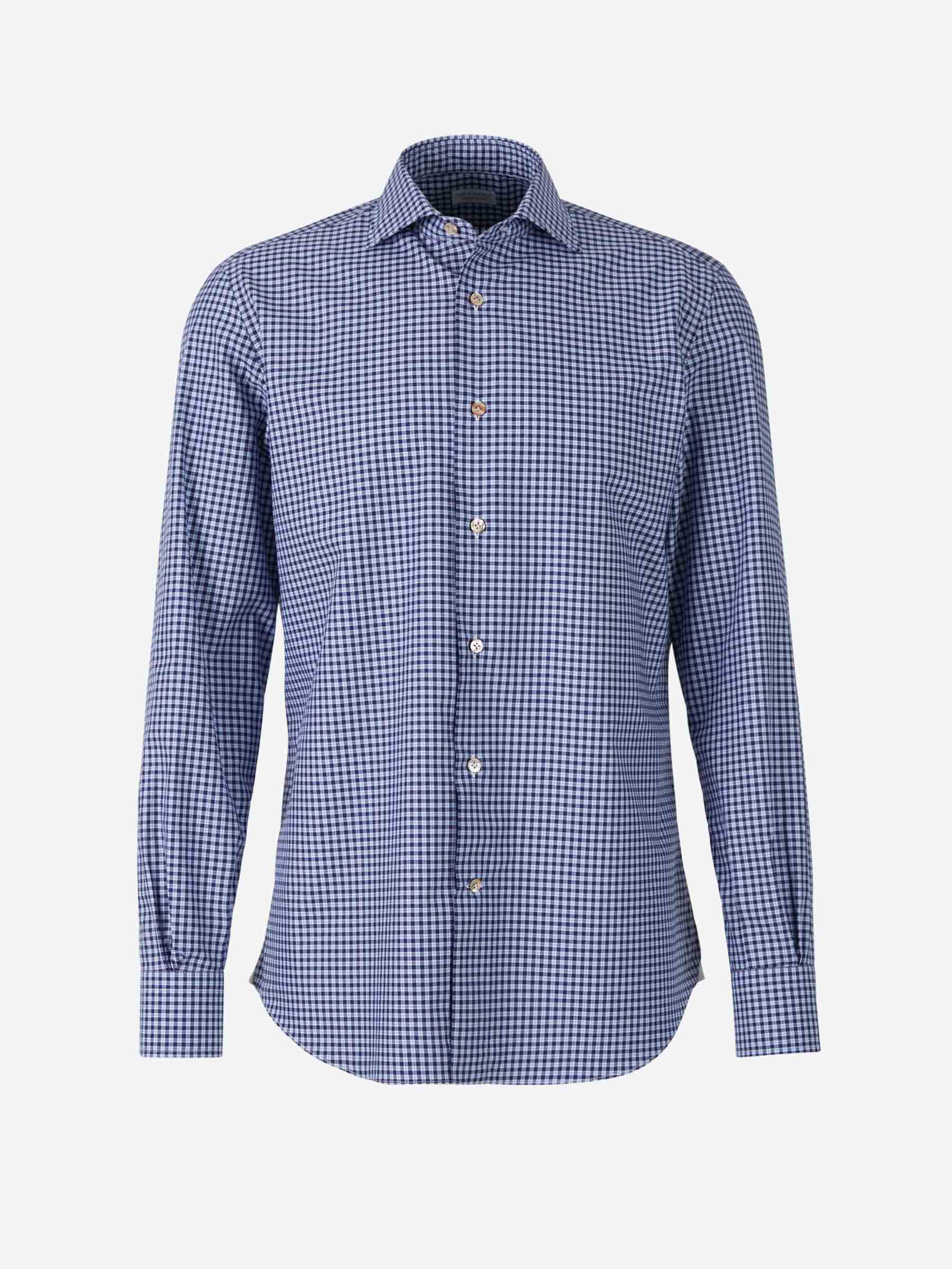 Outlet online Santa Eulalia Hombre Camisa Motivo Cuadros Vichy color Azul Noche sku 531-005761 01 - Foto 1