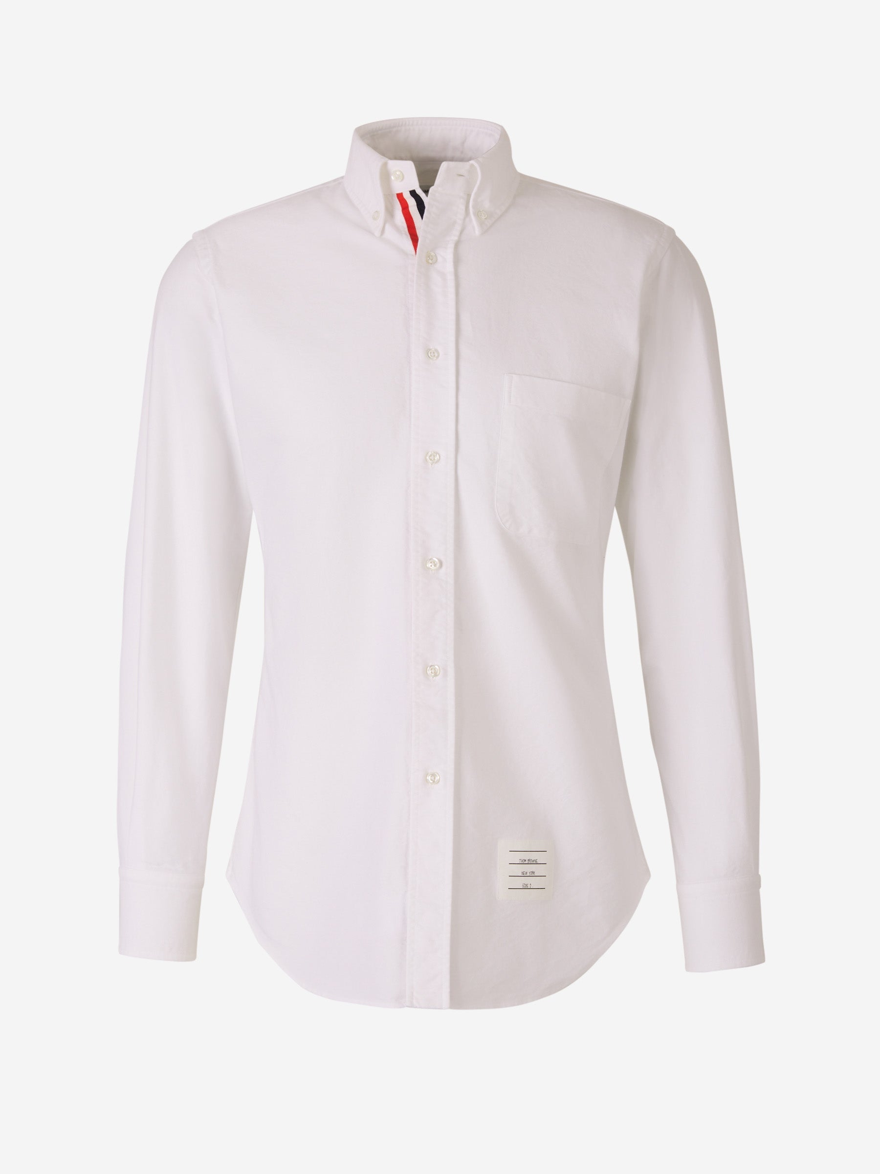 Outlet online Thom Browne Hombre Camisa Oxford Algodón color Blanco sku 531-005781 00 - Foto 1