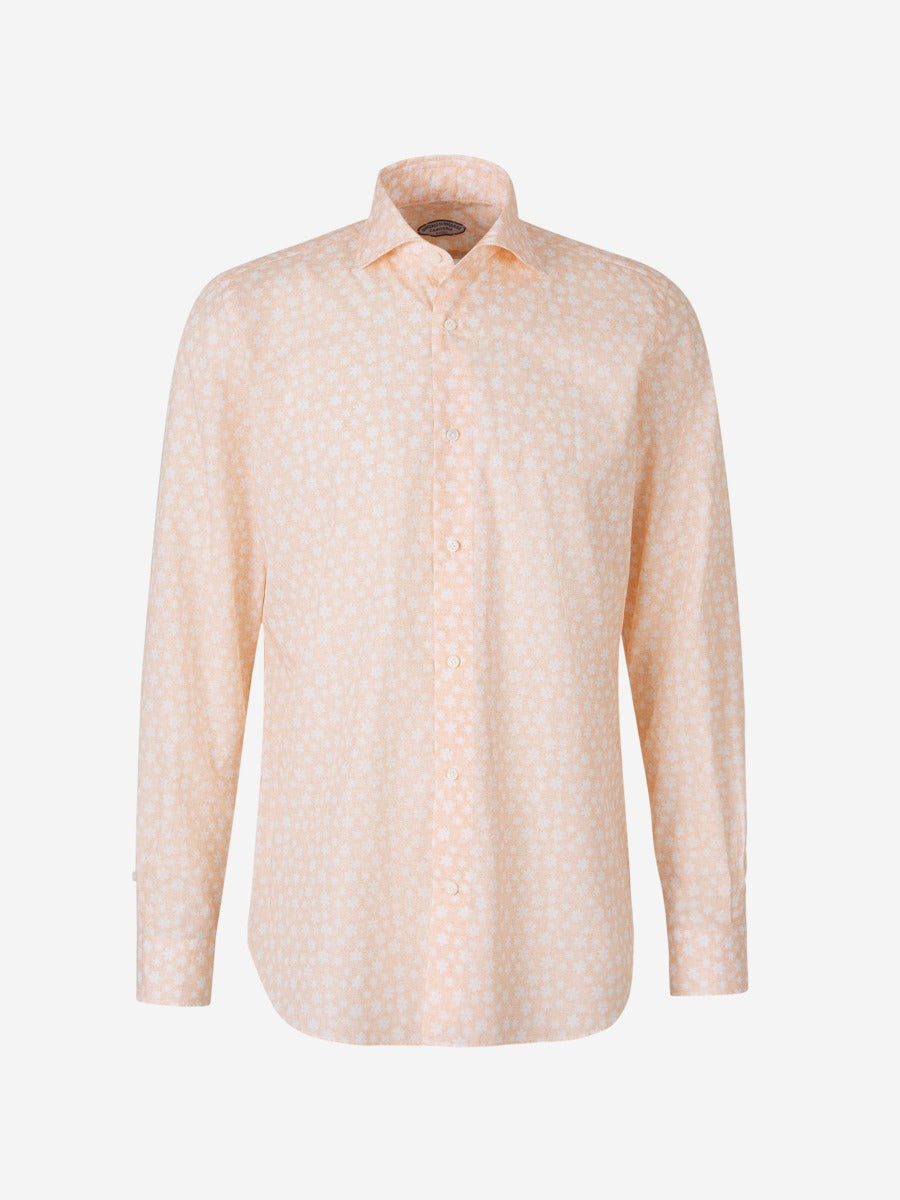 Outlet online Vincenzo di Ruggiero Hombre Camisa Floral Algodón color Salmón sku 531-005868 01 - Foto 1