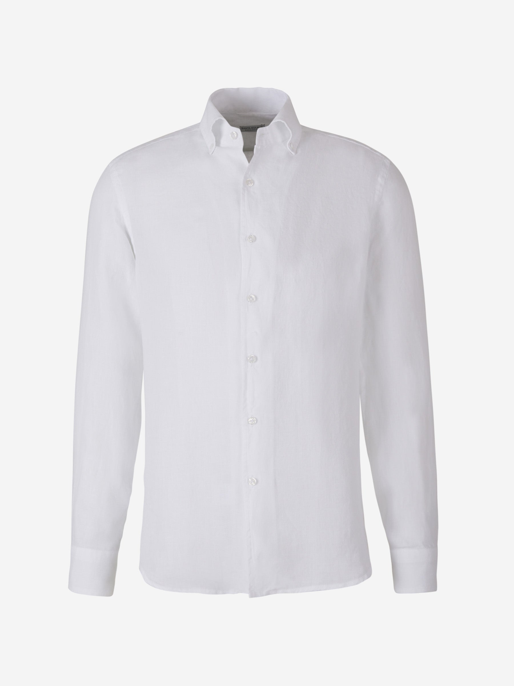Outlet online Santa Eulalia Hombre Camisa Lino Lisa color Blanco sku 531-005906 01 - Foto 1