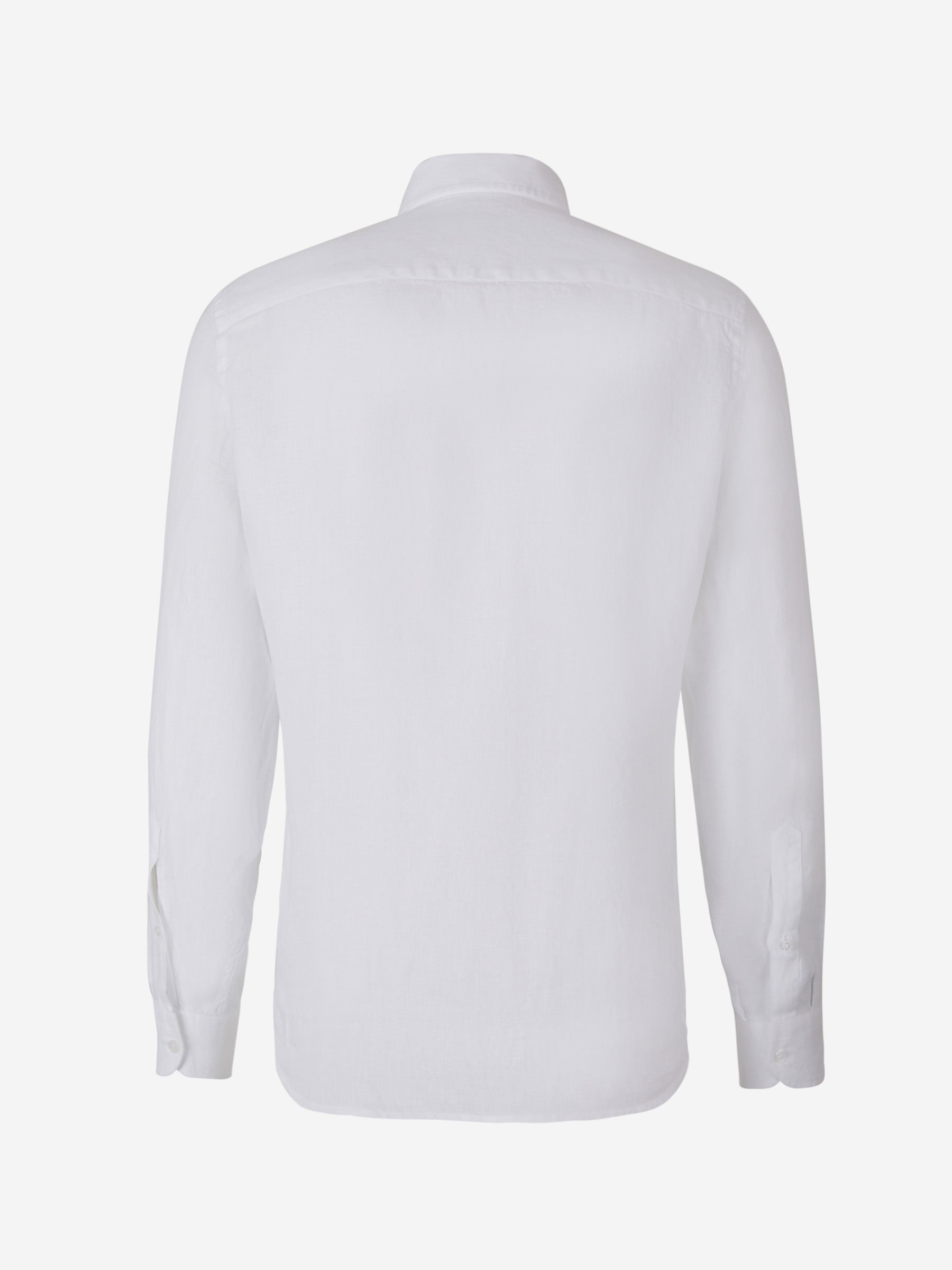 Outlet online Santa Eulalia Hombre Camisa Lino Lisa color Blanco sku 531-005906 01 - Foto 2