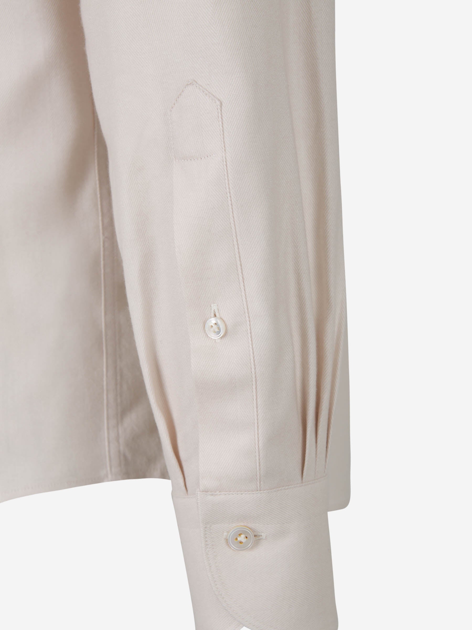 Outlet online Santa Eulalia Hombre Camisa Sarga Suave color Azul Cielo sku 531-005928 02 - Foto 4