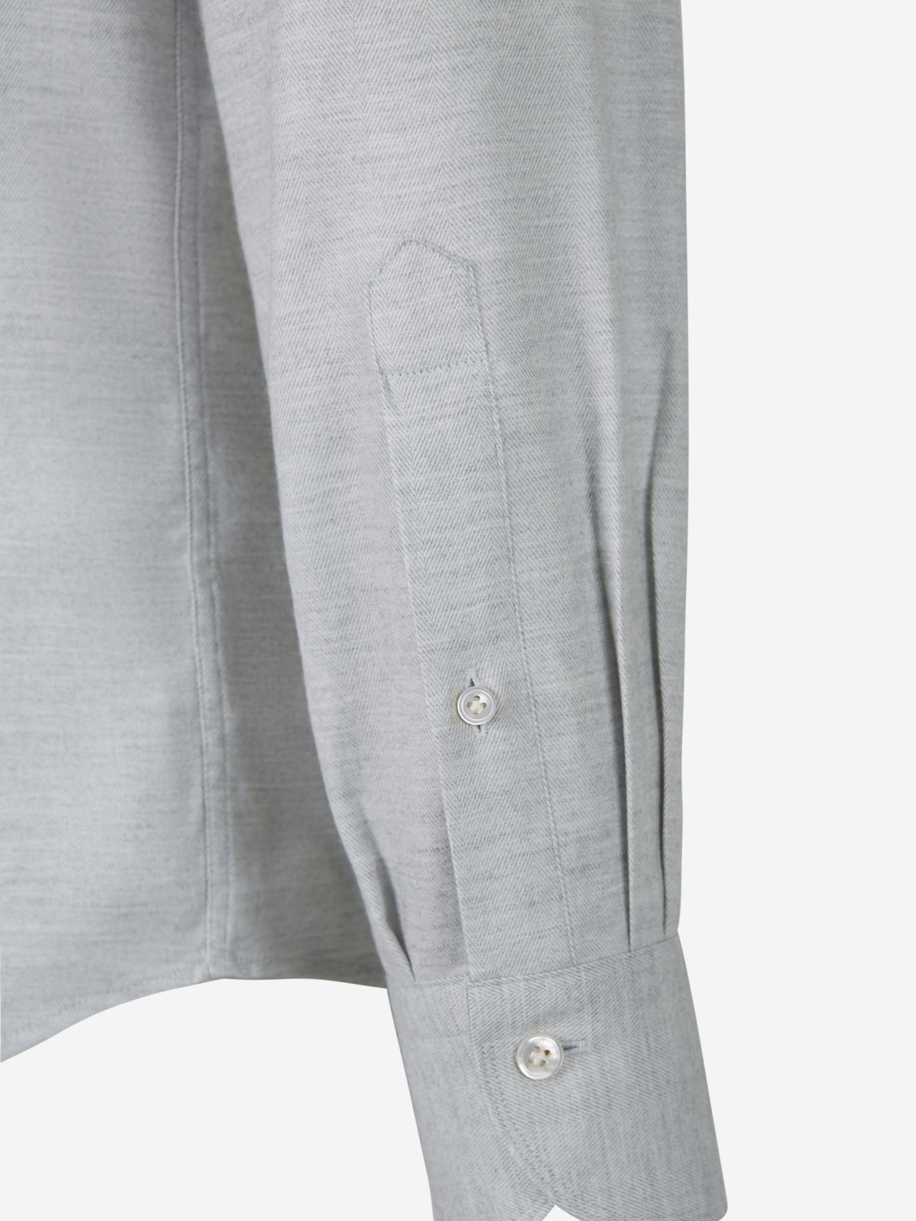 Outlet online Santa Eulalia Hombre Camisa Sarga Suave color Beis sku 531-005928 01 - Foto 12