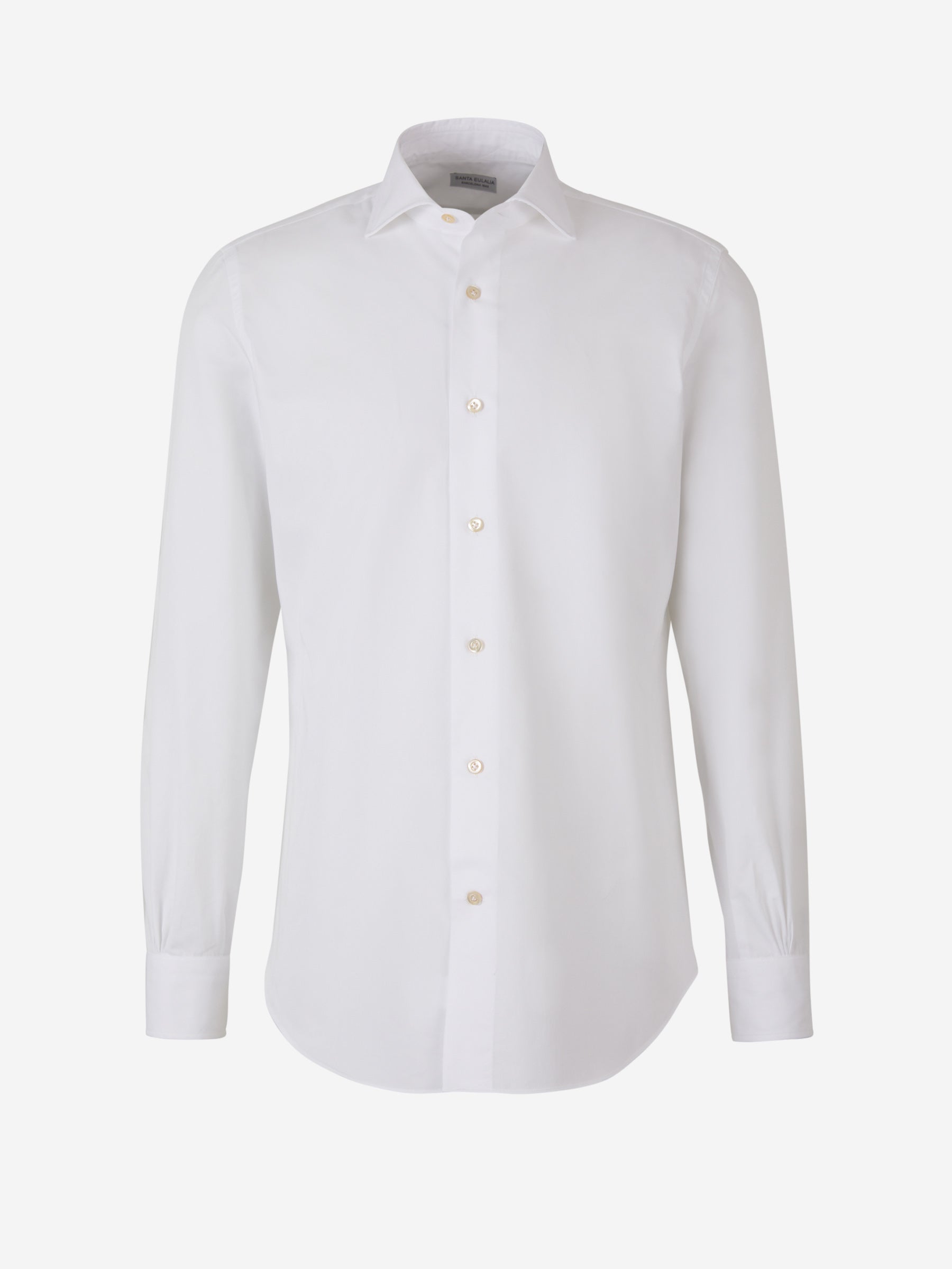 Outlet online Santa Eulalia Hombre Camisa Lisa Algodón color Blanco sku 531-005941 01 - Foto 1