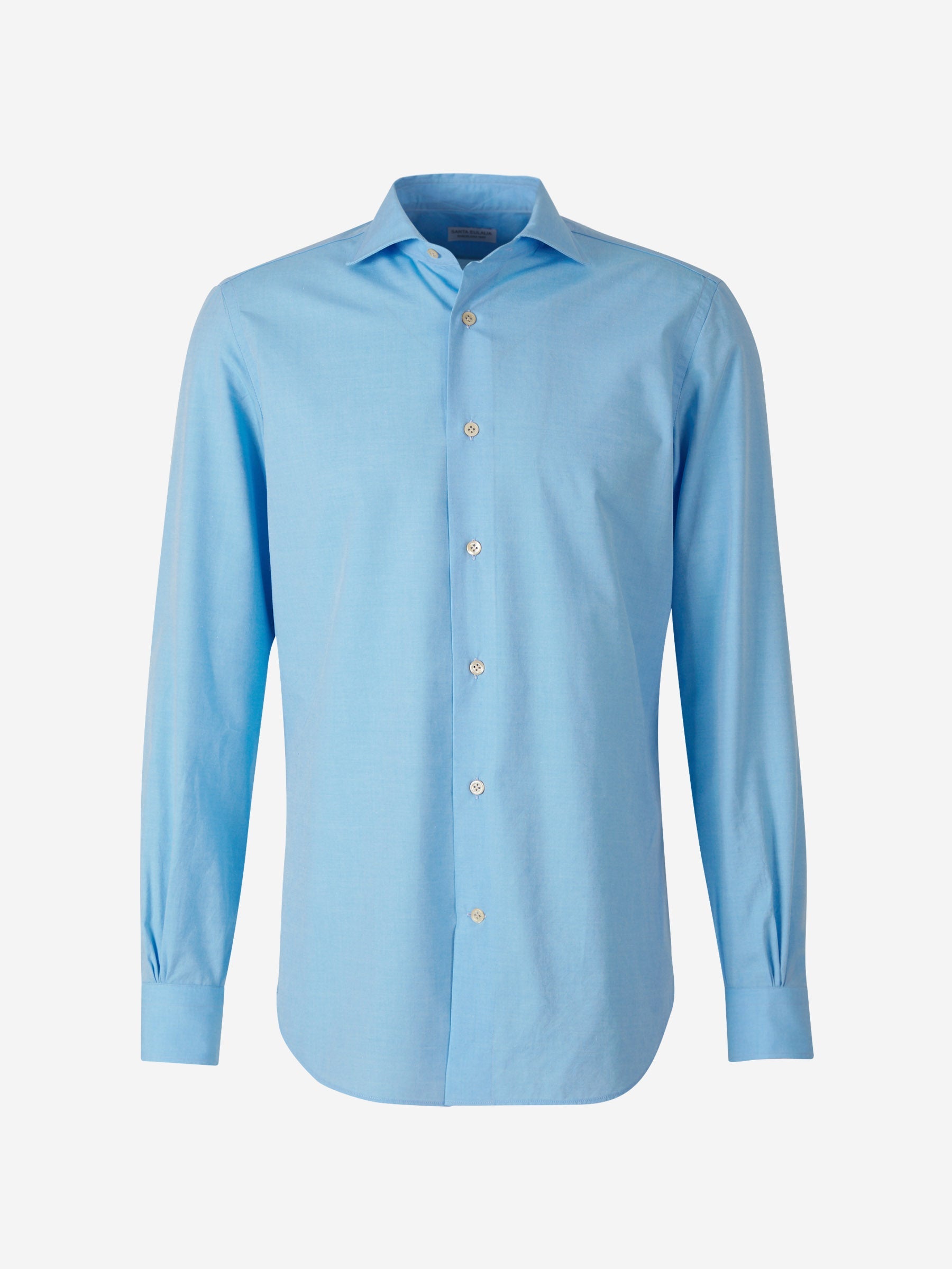 Outlet online Santa Eulalia Hombre Camisa Lisa Algodón color Blanco sku 531-005941 01 - Foto 9