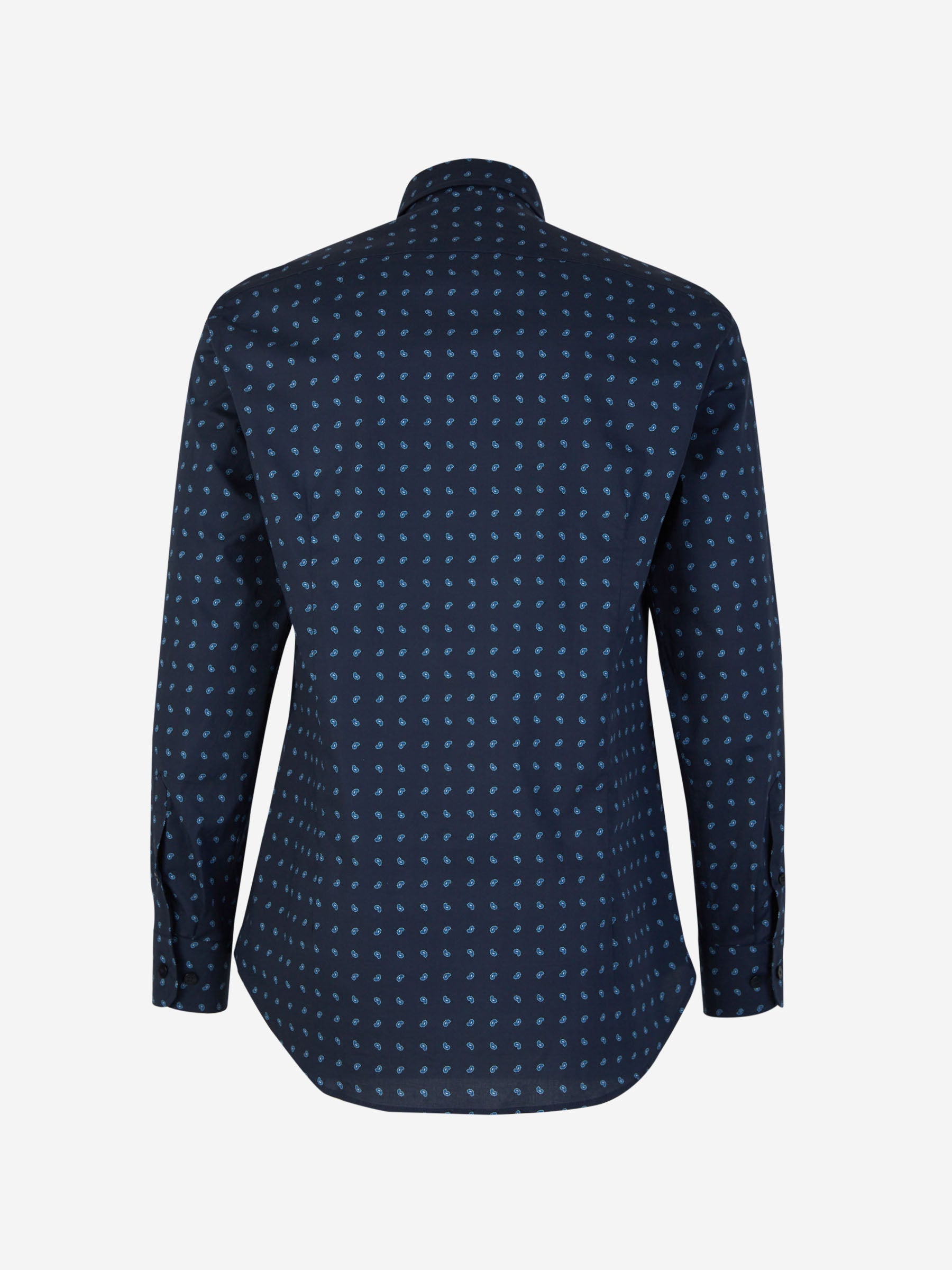 Outlet online Etro Hombre Camisa Estampado Algodón color Azul Marino sku 531-005979 01 - Foto 2