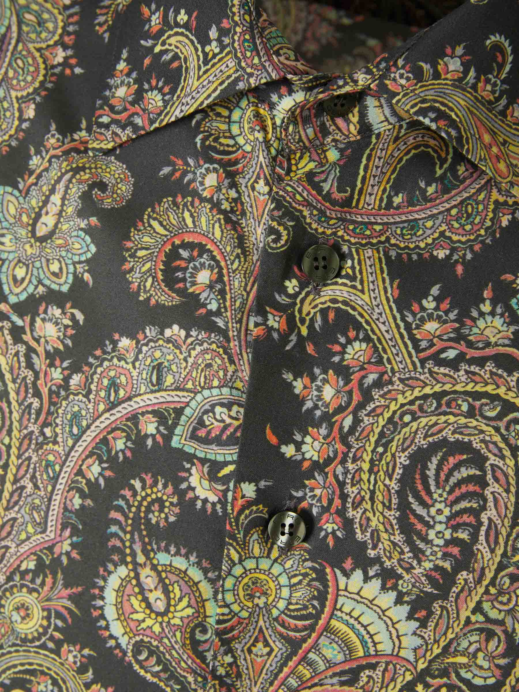 Outlet online Etro Hombre Camisa Motivo Paisley color Multicolor sku 531-005984 01 - Foto 3