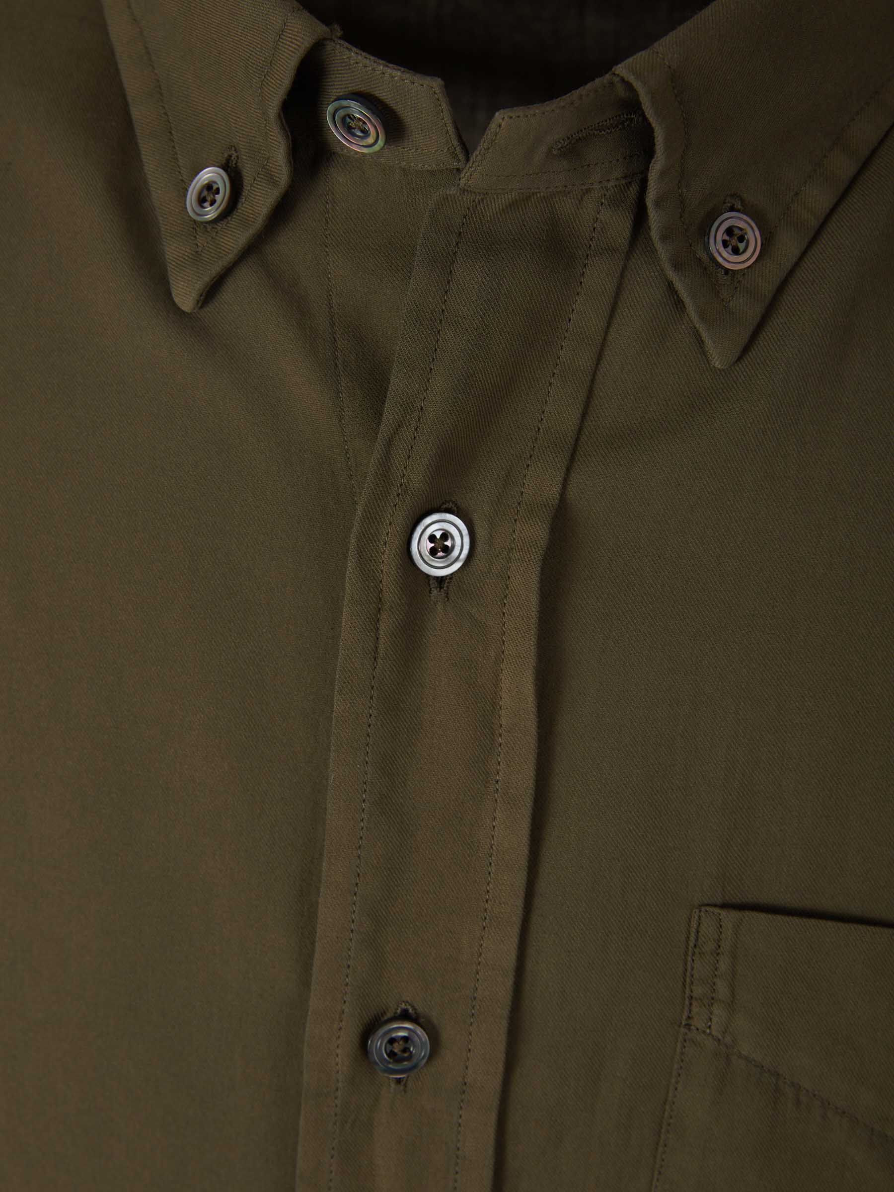 Outlet online Tom Ford Hombre Camisa Sliim Cashmere color Marrón sku 531-005987 01 - Foto 3