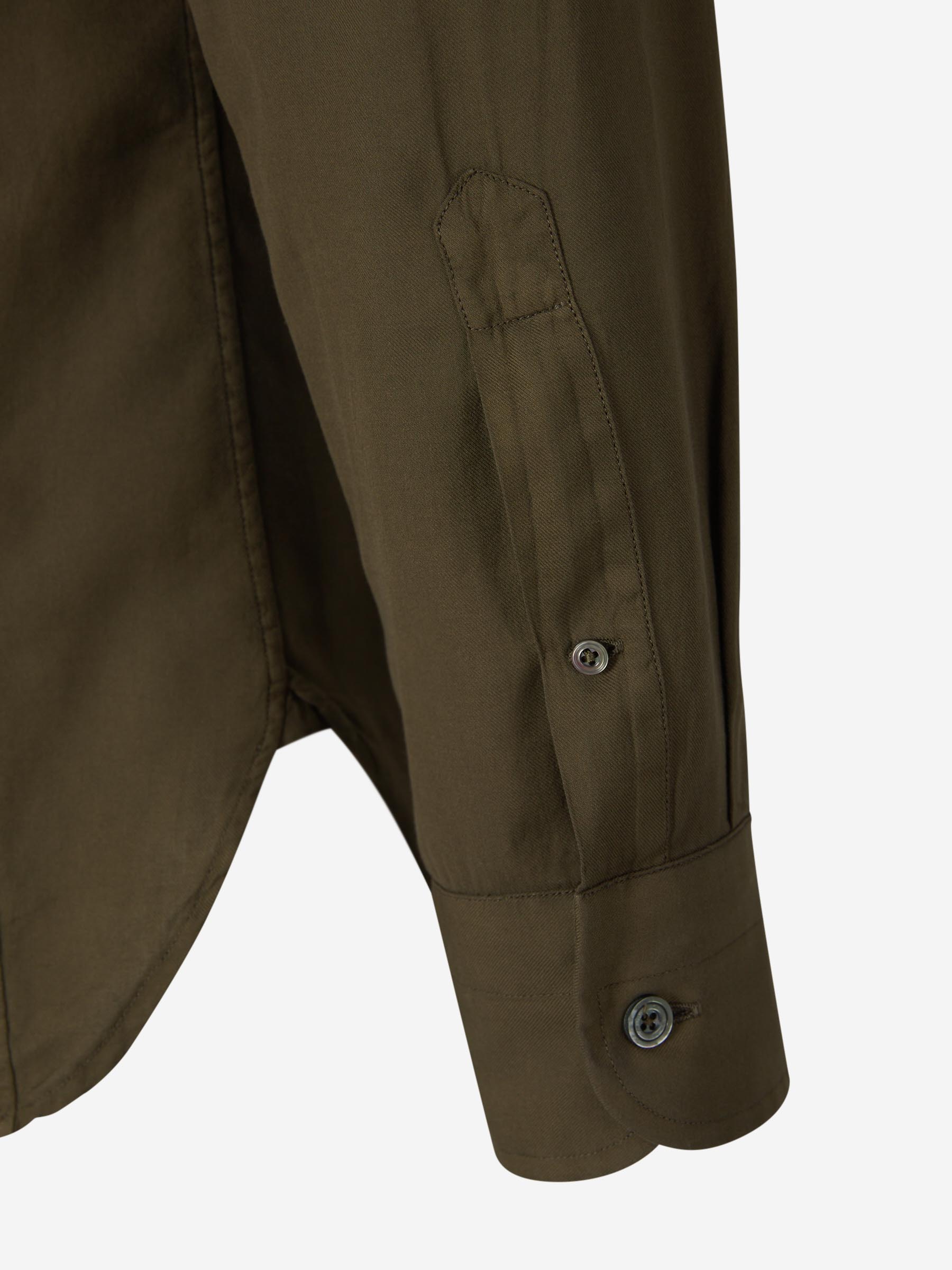 Outlet online Tom Ford Hombre Camisa Sliim Cashmere color Marrón sku 531-005987 01 - Foto 4