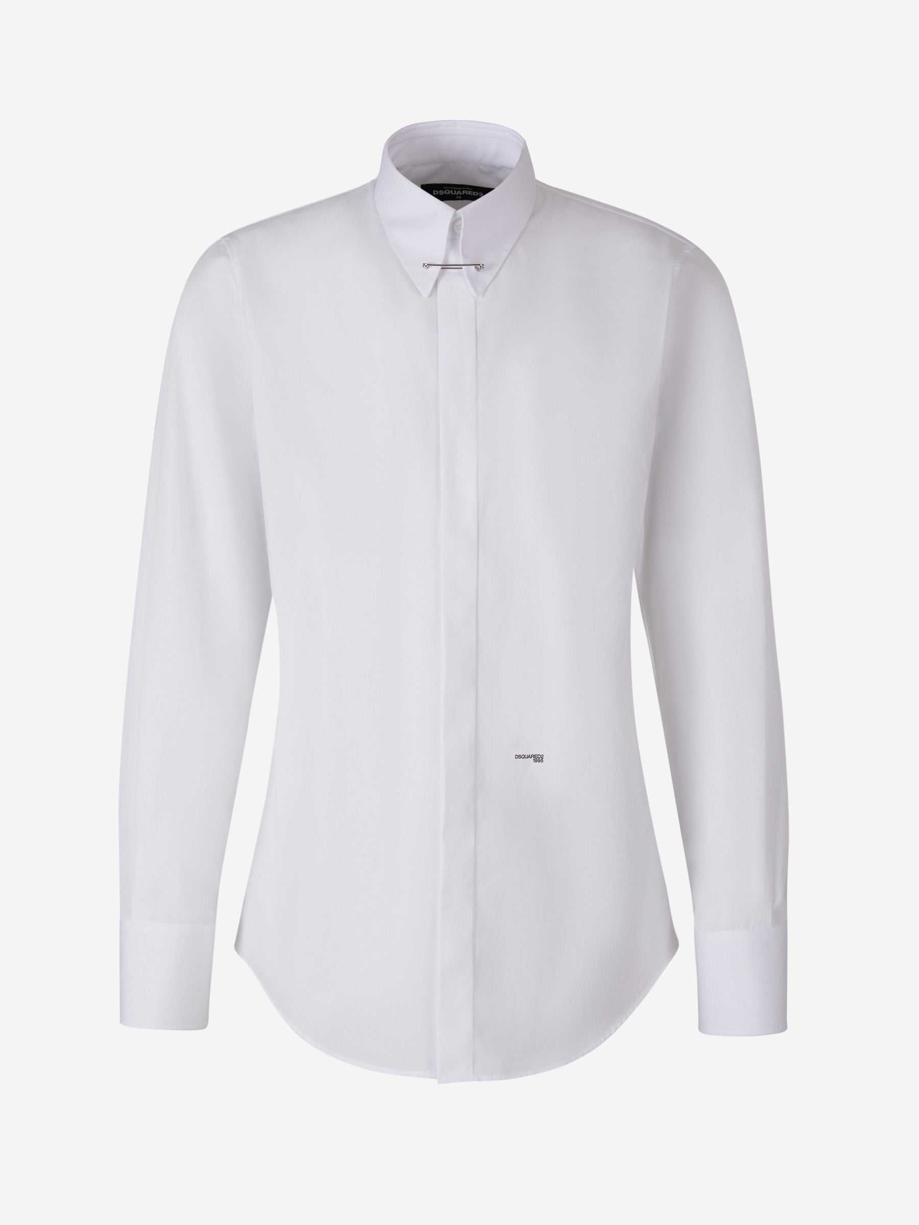 Outlet online Dsquared2 Hombre Camisa Algodón Ceresio color Blanco sku 531-006048 01 - Foto 1