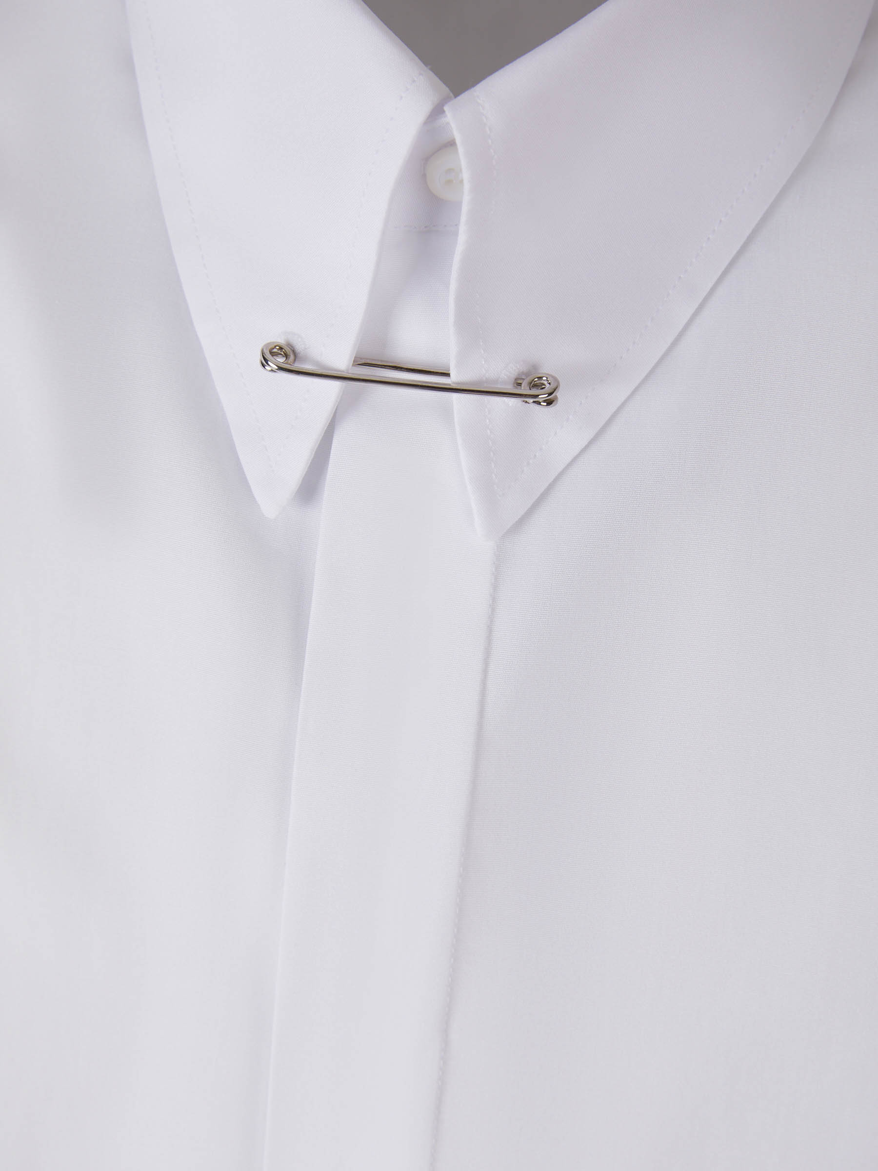 Outlet online Dsquared2 Hombre Camisa Algodón Ceresio color Blanco sku 531-006048 01 - Foto 3