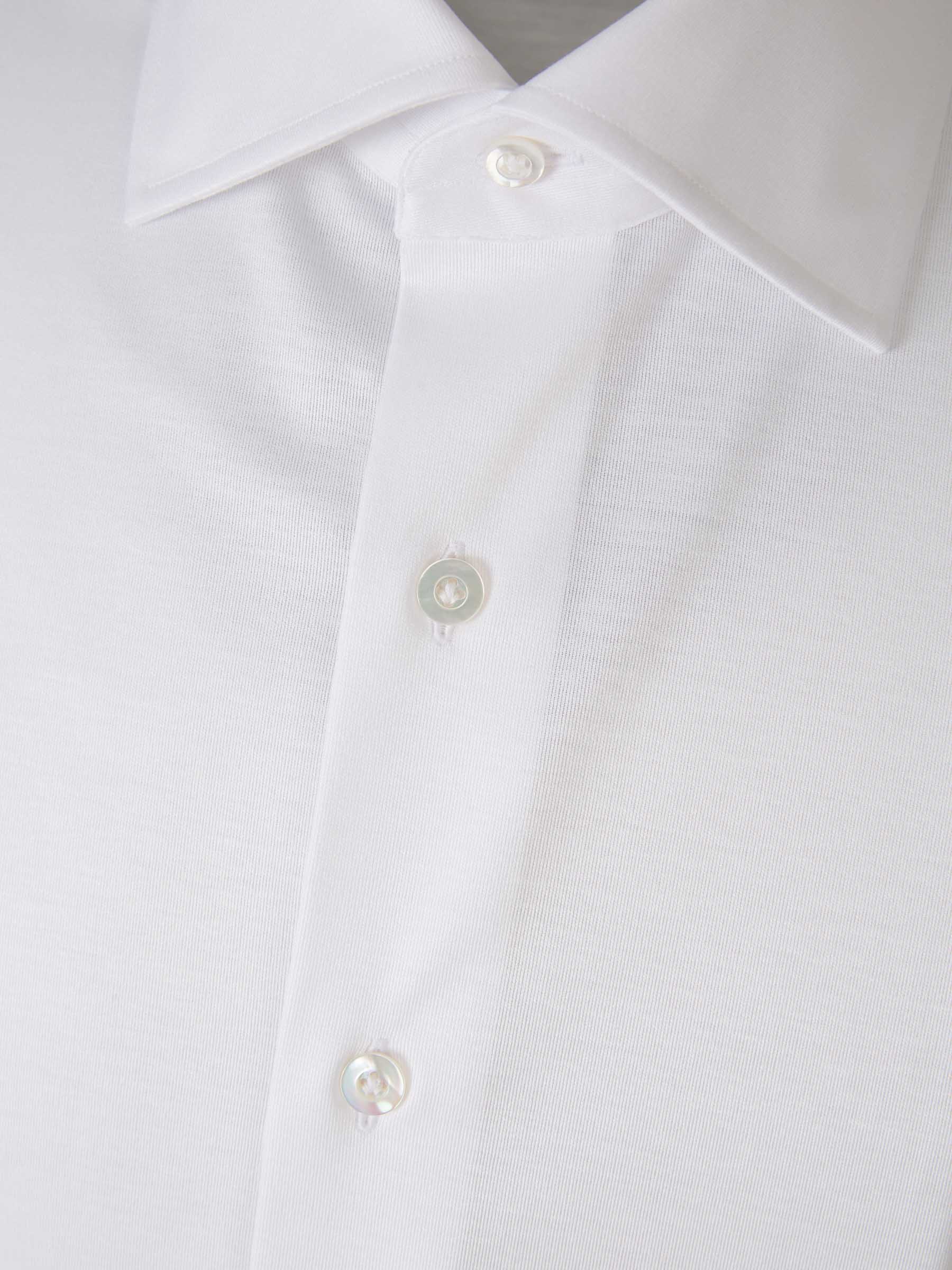 Outlet online Fray Hombre Camisa Micro Punto color Blanco sku 531-006072 05 - Foto 3