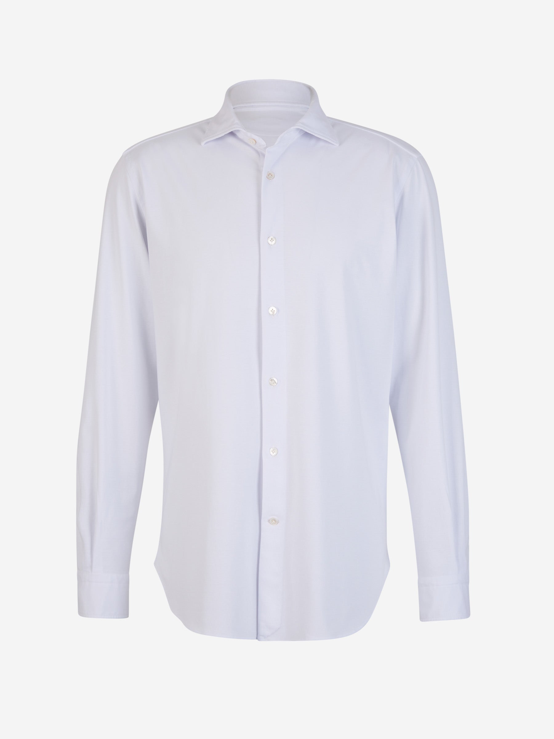 Outlet online Vincenzo di Ruggiero Hombre Camisa Punto Elástico color Blanco sku 531-006085 01 - Foto 1