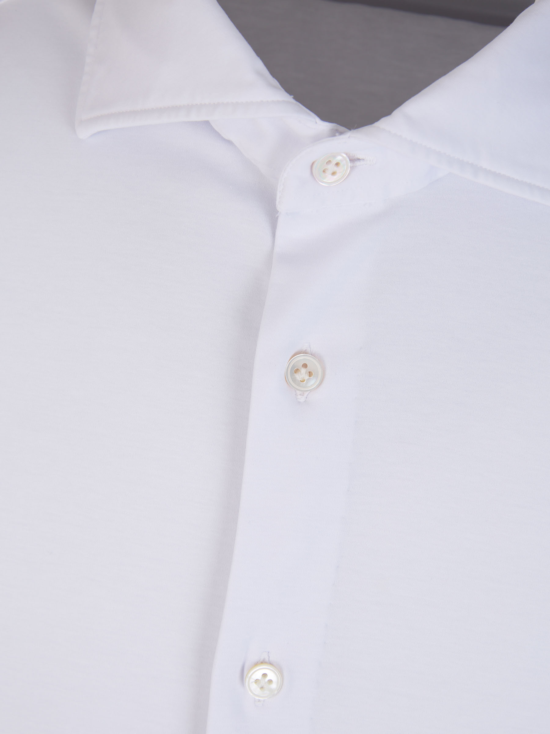 Outlet online Vincenzo di Ruggiero Hombre Camisa Punto Elástico color Azul Cielo sku 531-006085 04 - Foto 3