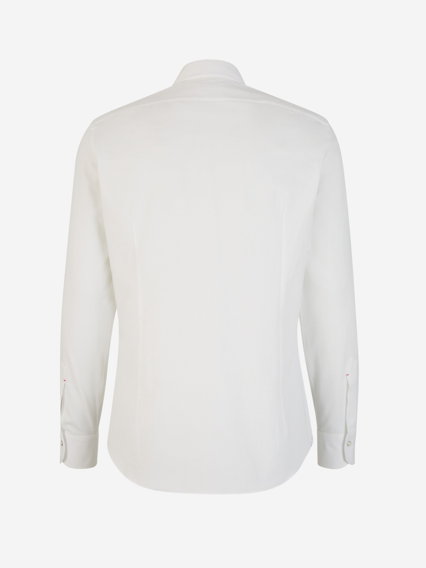 Outlet online Santa Eulalia Hombre Camisa Lisa Algodón color Blanco sku 531-006093 01 - Foto 2