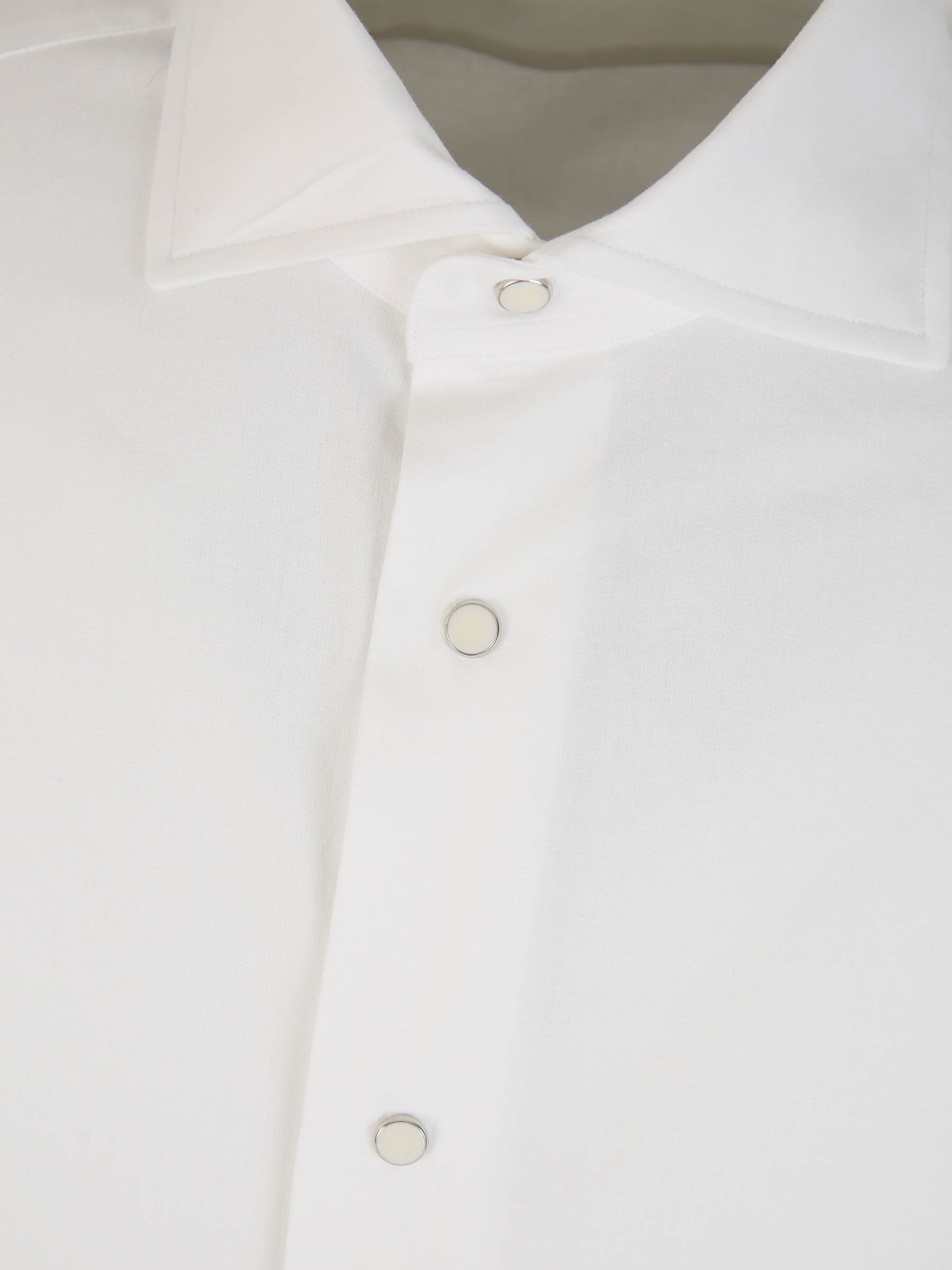 Outlet online Santa Eulalia Hombre Camisa Lisa Algodón color Blanco sku 531-006093 01 - Foto 3
