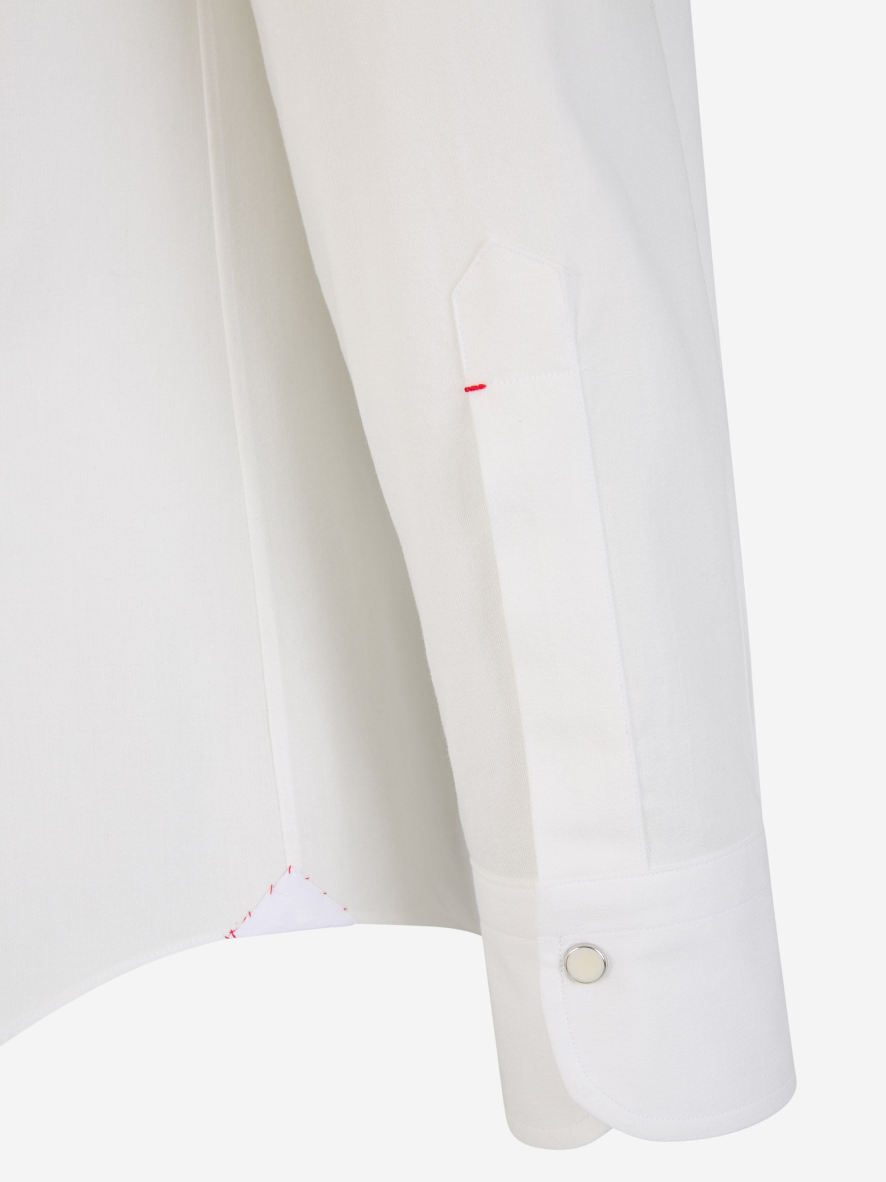 Outlet online Santa Eulalia Hombre Camisa Lisa Algodón color Blanco sku 531-006093 01 - Foto 4