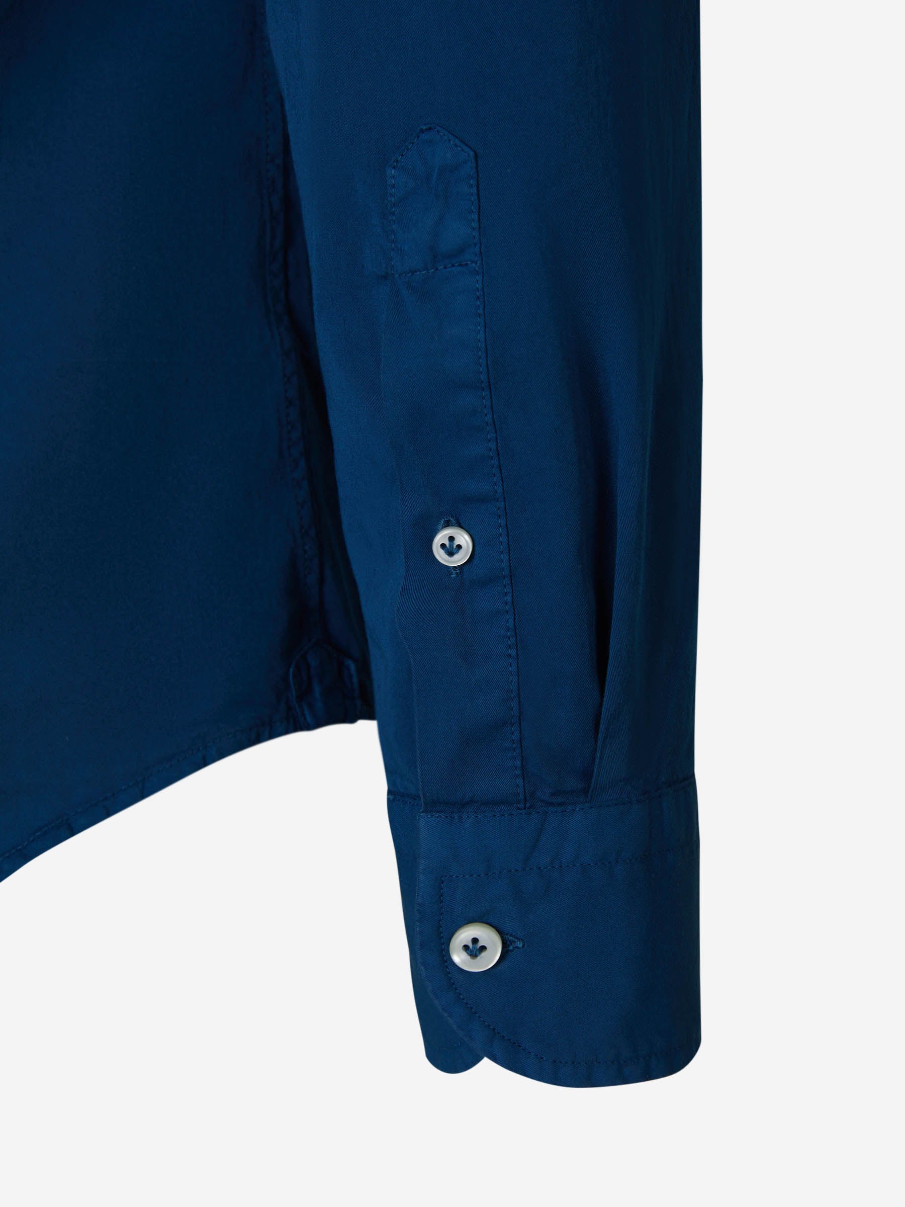 Outlet online Santa Eulalia Hombre Camisa Lisa Algodón color Blanco sku 531-006107 05 - Foto 4