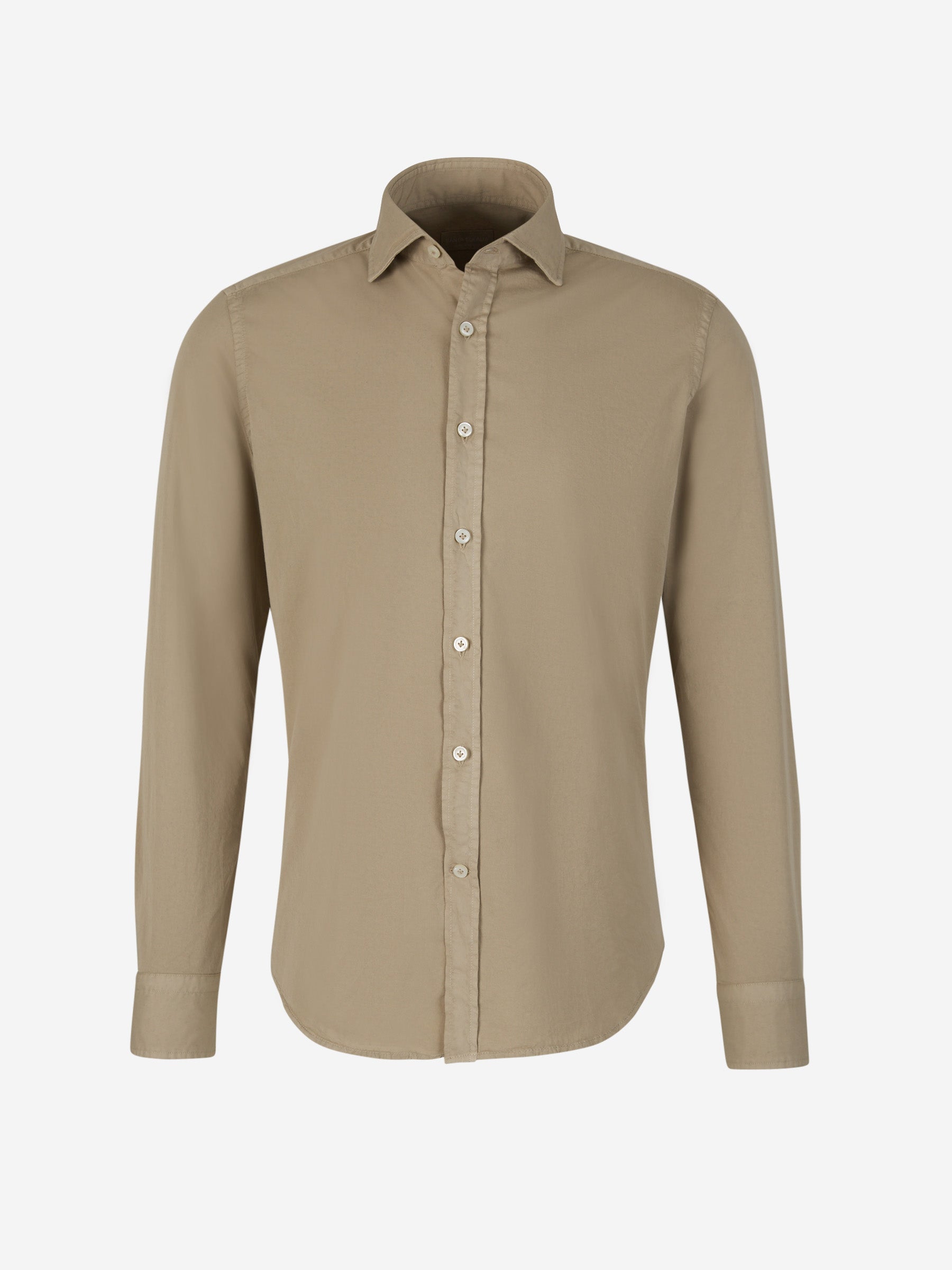 Outlet online Santa Eulalia Hombre Camisa Lisa Algodón color Verde Militar sku 531-006107 02 - Foto 9