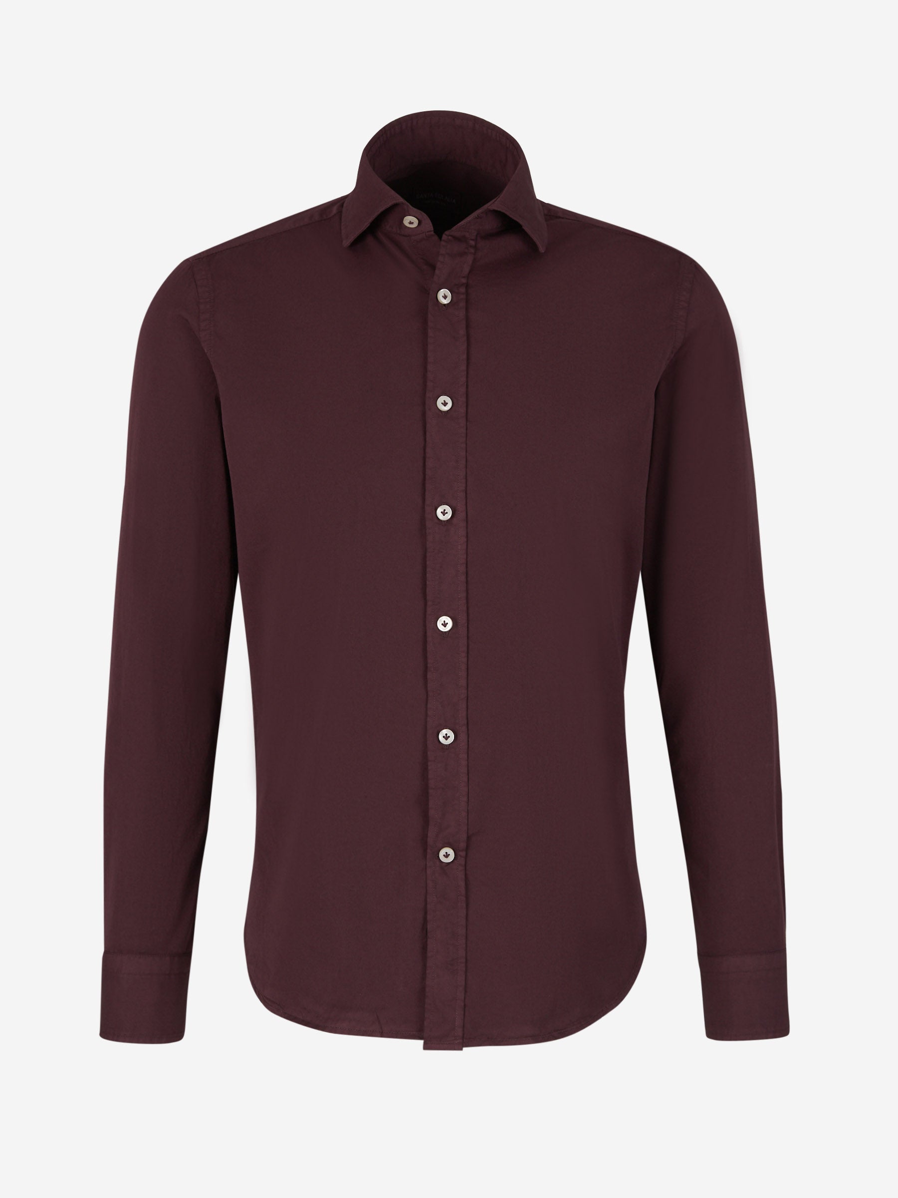 Outlet online Santa Eulalia Hombre Camisa Lisa Algodón color Blanco sku 531-006107 05 - Foto 13