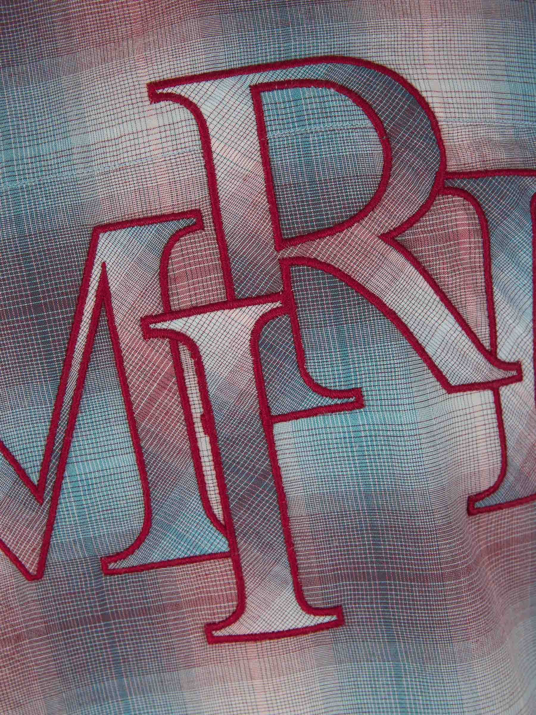 Outlet online Amiri Hombre Camisa Logo Cuadros color Burdeos sku 531-006116 01 - Foto 6