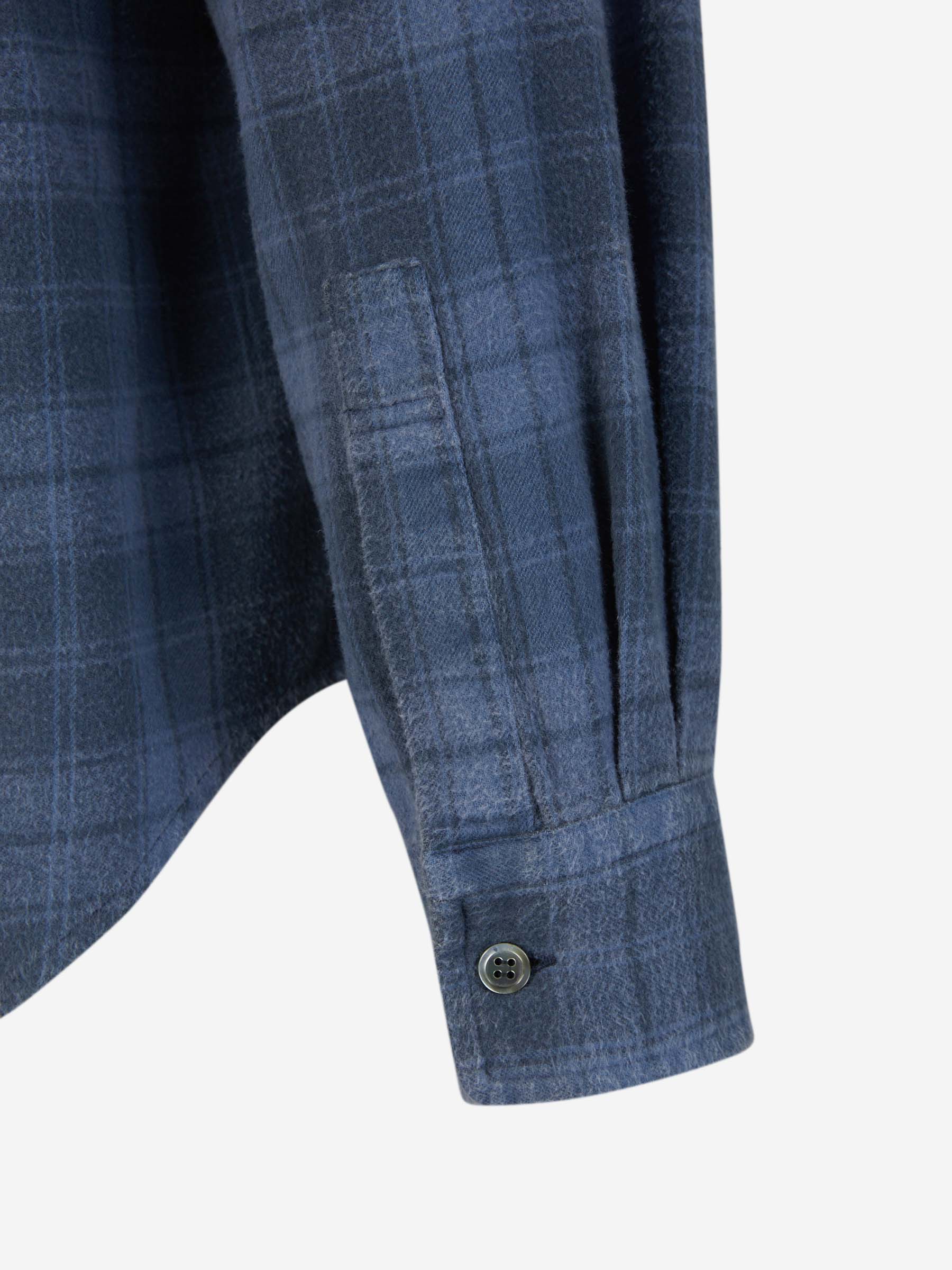 Outlet online John Elliott Hombre Camisa Silverado Tartán color Azul Marino sku 531-006127 01 - Foto 5