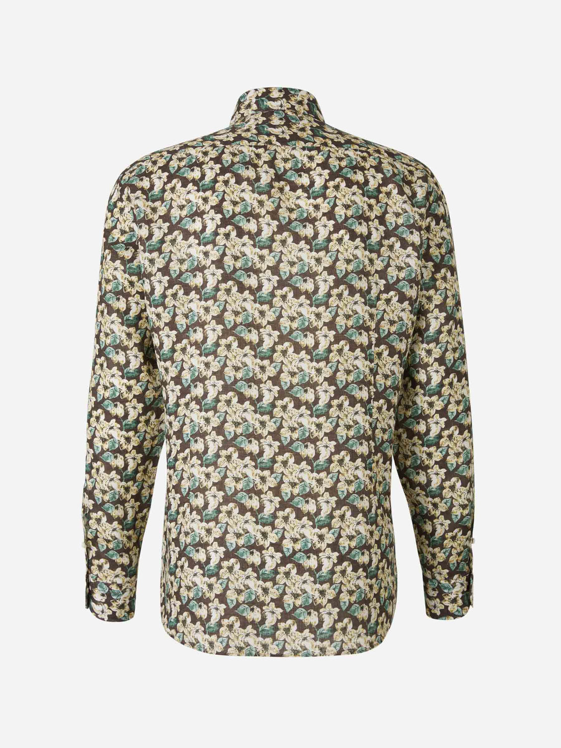 Vincenzo di Ruggiero Hombre Barcelona Camisa Motivo Floral color Verde Menta sku 531-006148 01 - Foto 2