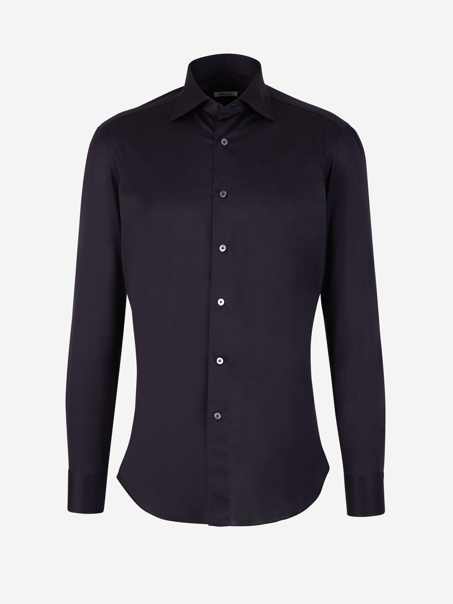 Outlet online Fray Hombre Camisa Micro Punto color Azul Marino sku 531-006205 03 - Foto 1